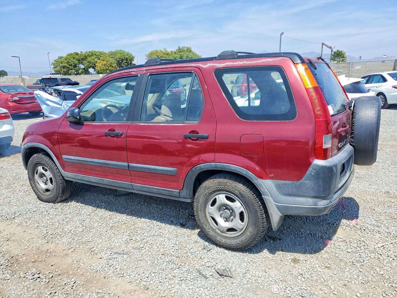 2004 Honda Cr-v Lx Бордовый vin: JHLRD68434C012821