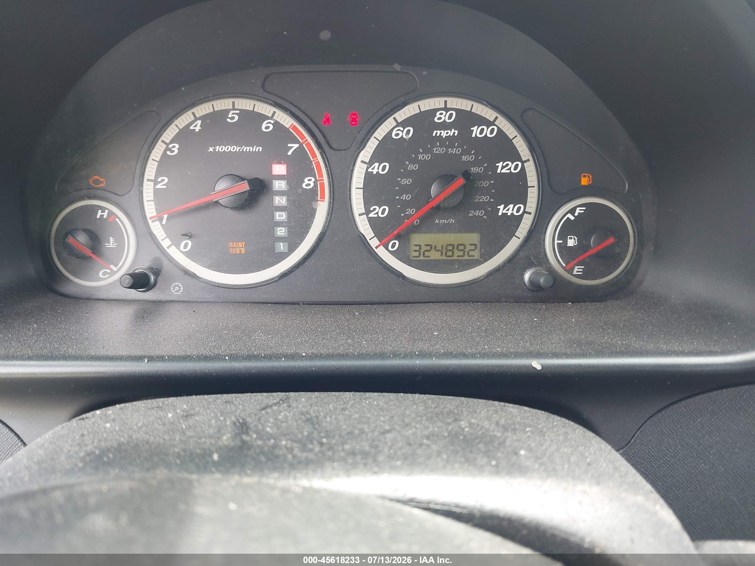 2004 Honda Cr-v Lx White vin: JHLRD68434C024368
