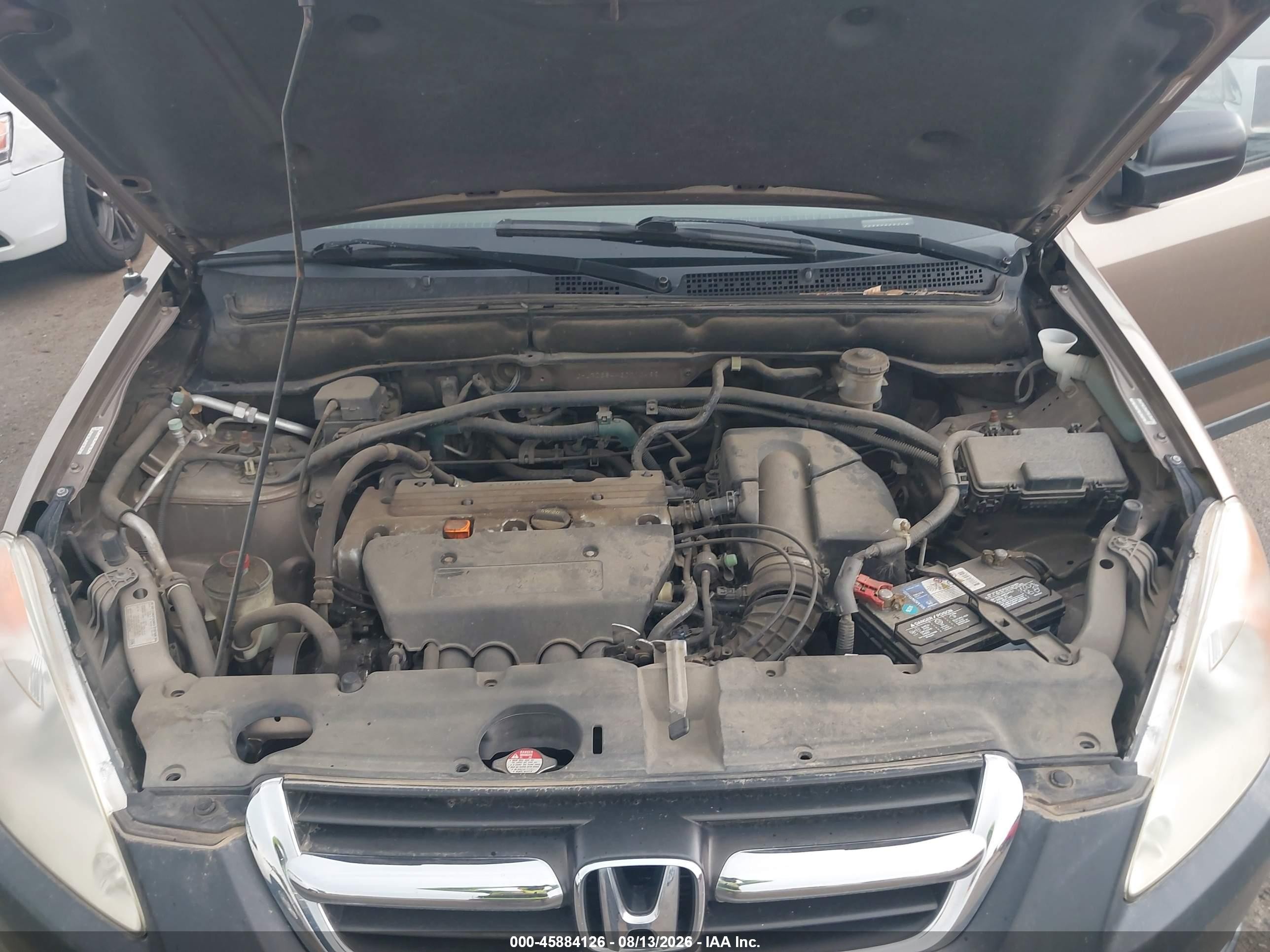 2003 Honda Cr-v Lx Коричневый vin: JHLRD68443C010462