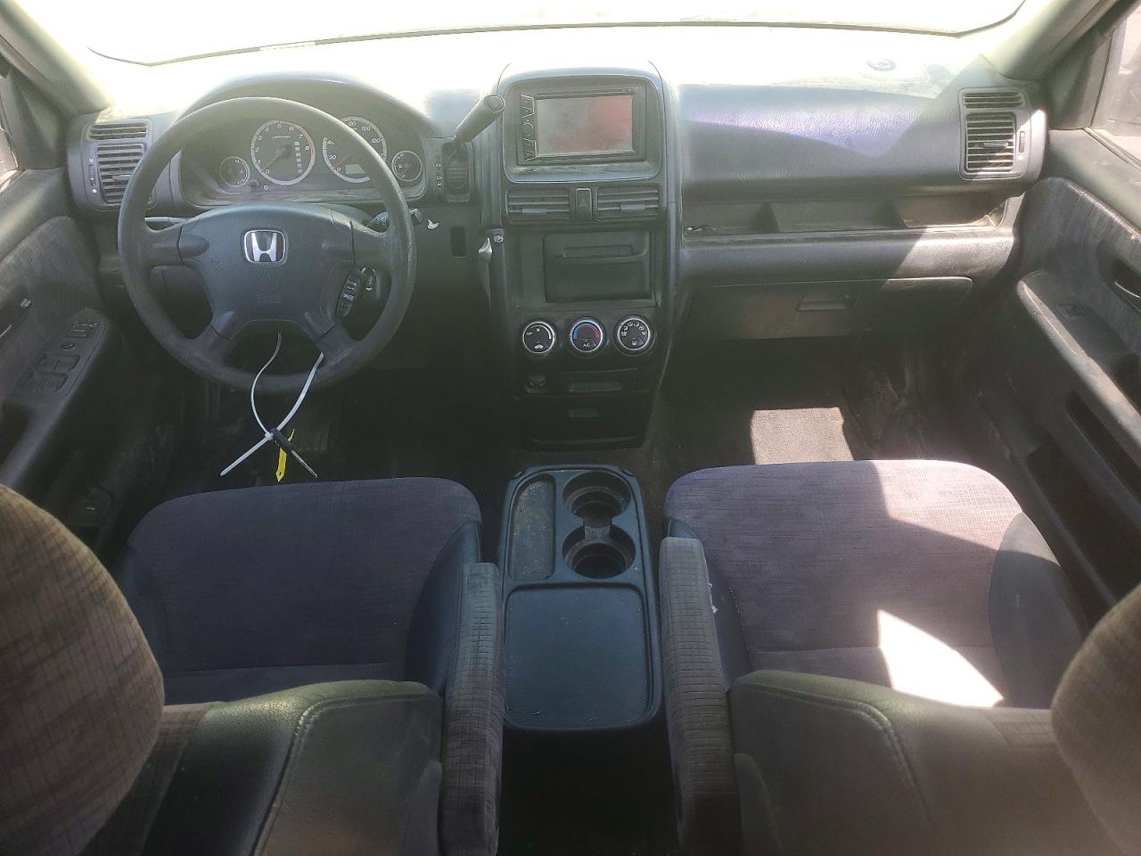 2003 Honda Cr-v Lx White vin: JHLRD68443C011465