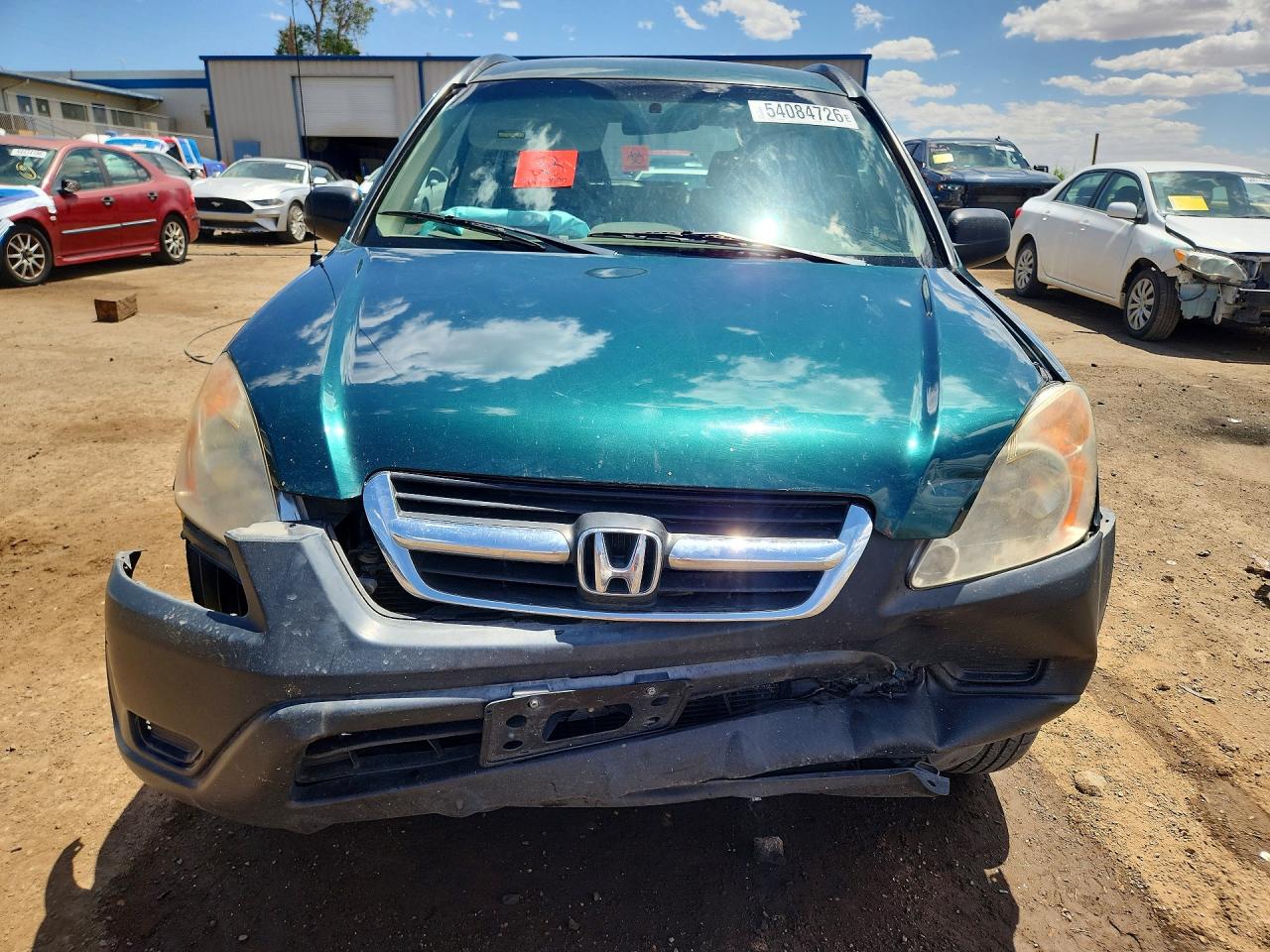 2003 Honda Cr-v Lx Green vin: JHLRD68443C014768