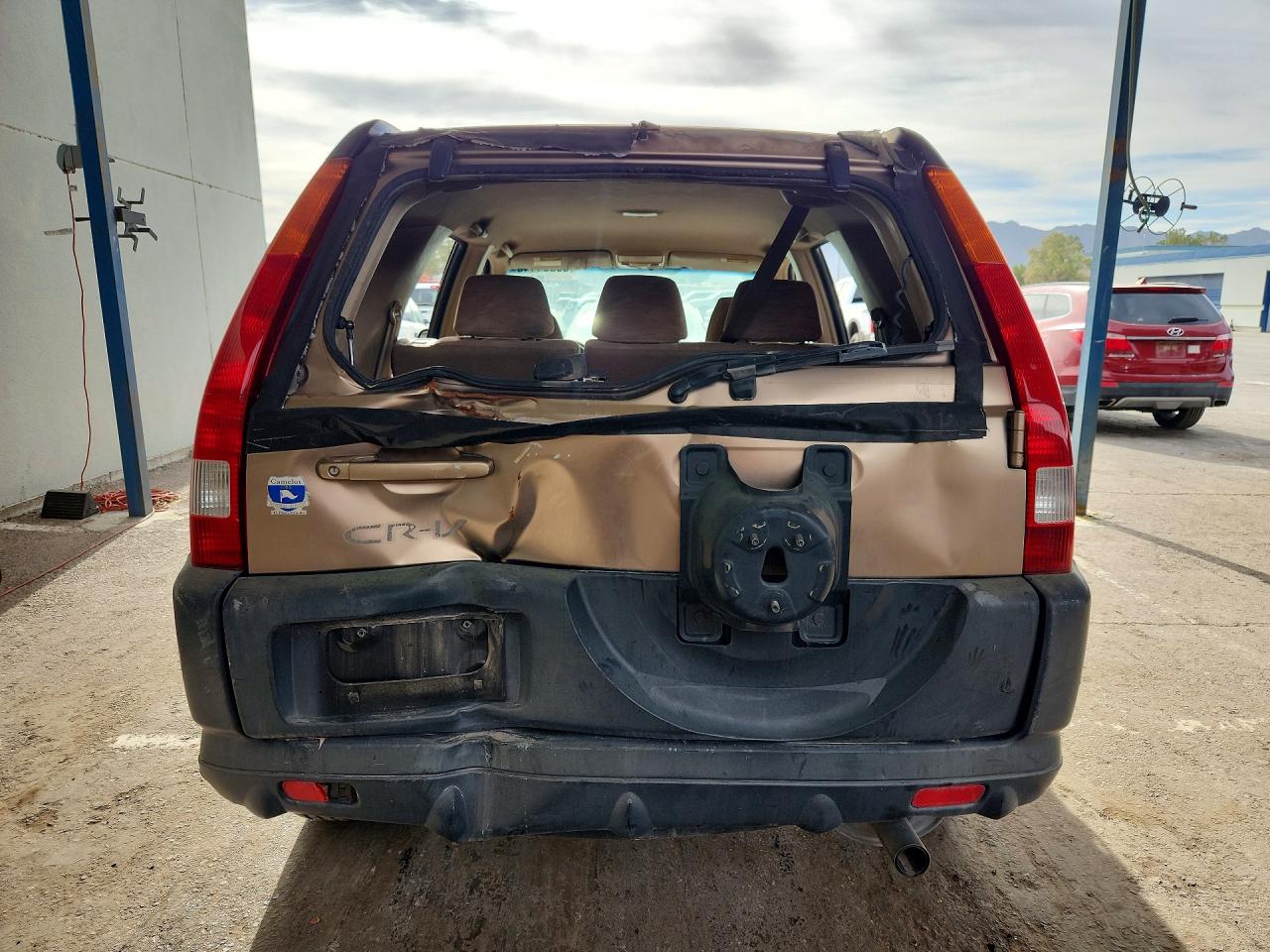 2003 Honda Cr-v Lx Gold vin: JHLRD68443C014852
