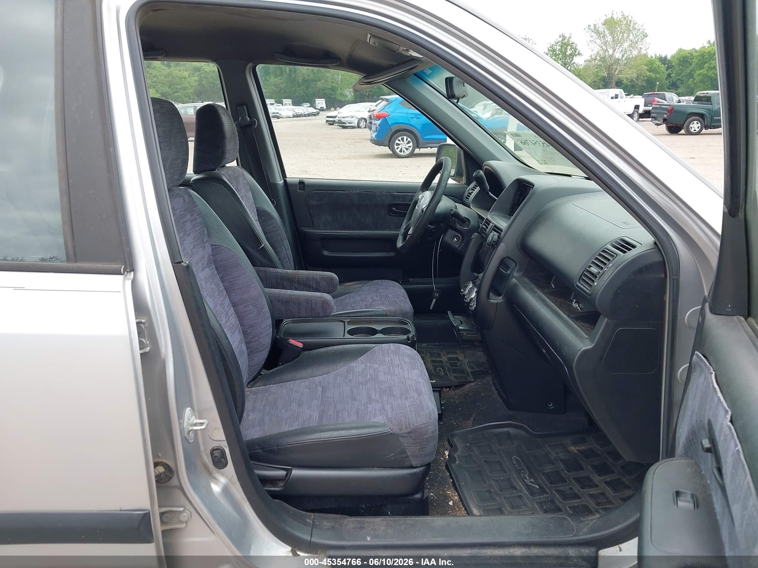 2004 Honda Cr-v Lx Серебряный vin: JHLRD68444C019731