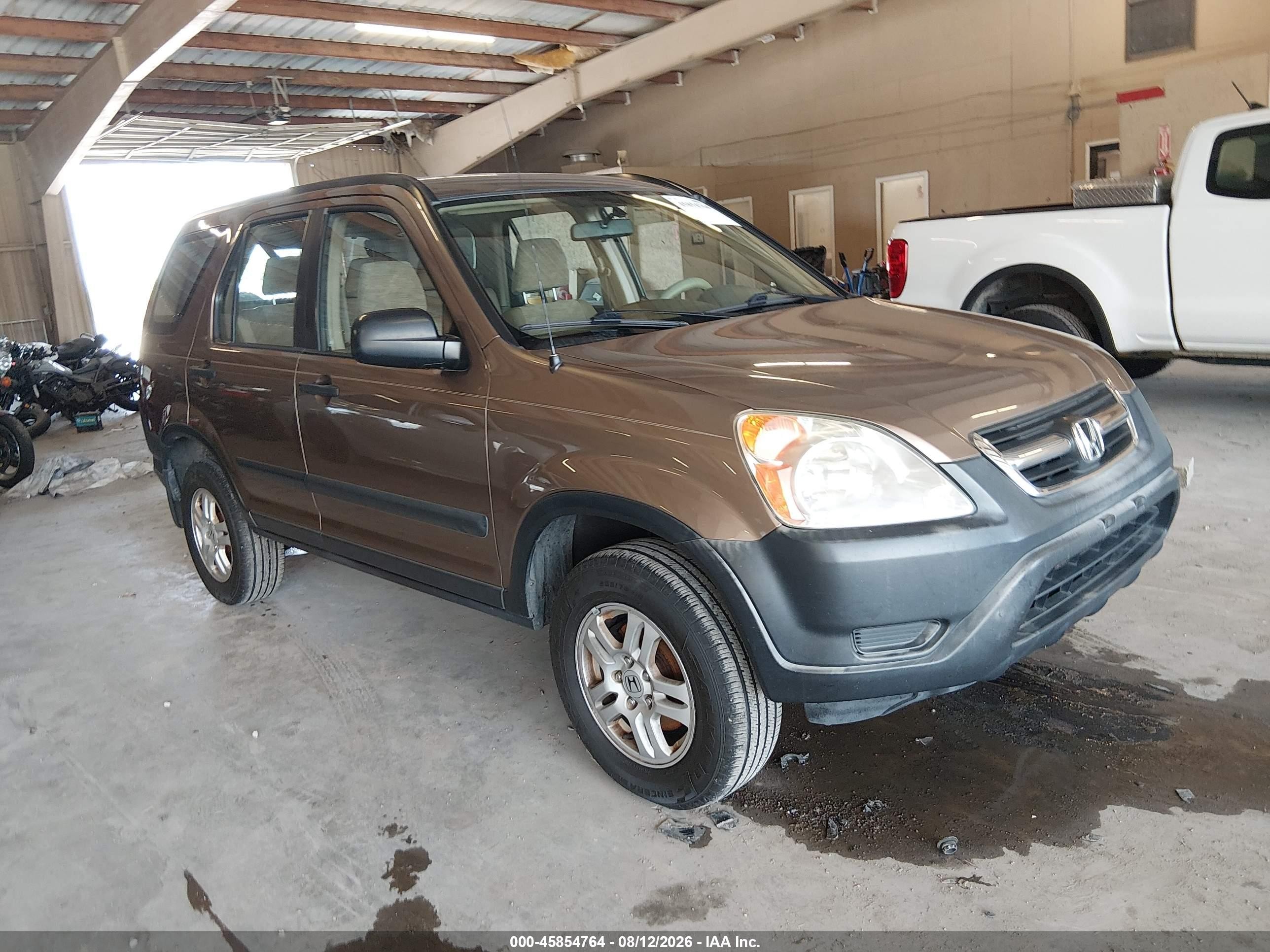 2002 Honda Cr-v Lx Gold vin: JHLRD68452C018892