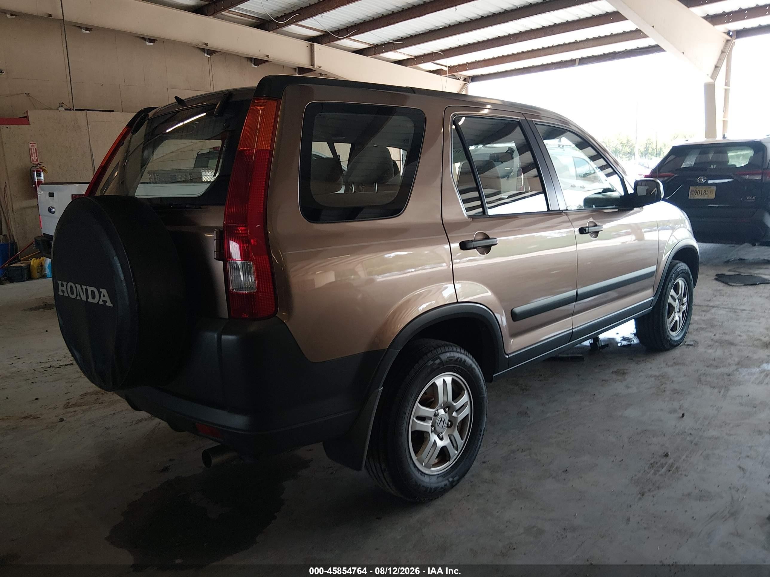 2002 Honda Cr-v Lx Gold vin: JHLRD68452C018892