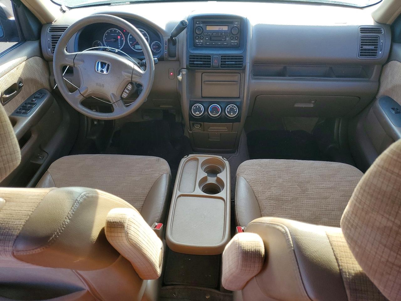 2002 Honda Cr-v Lx Green vin: JHLRD68452C024174