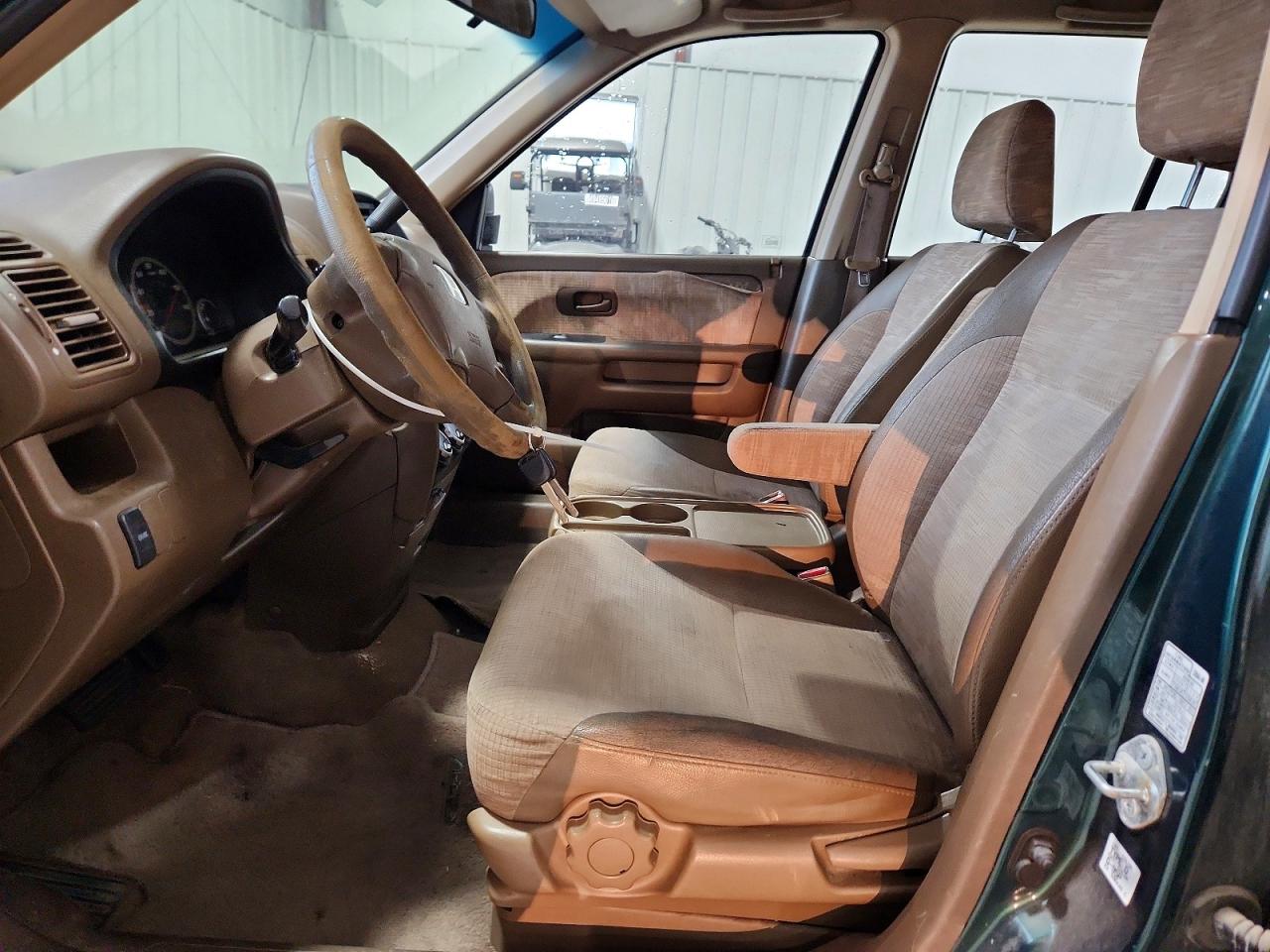 2003 Honda Cr-v Lx Green vin: JHLRD68463C011368