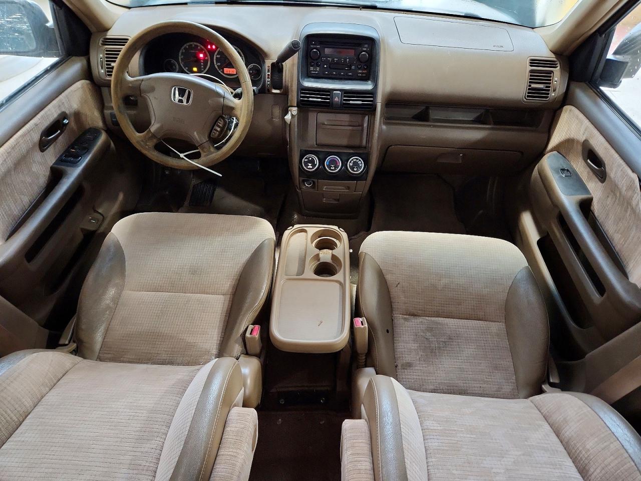 2003 Honda Cr-v Lx Green vin: JHLRD68463C011368