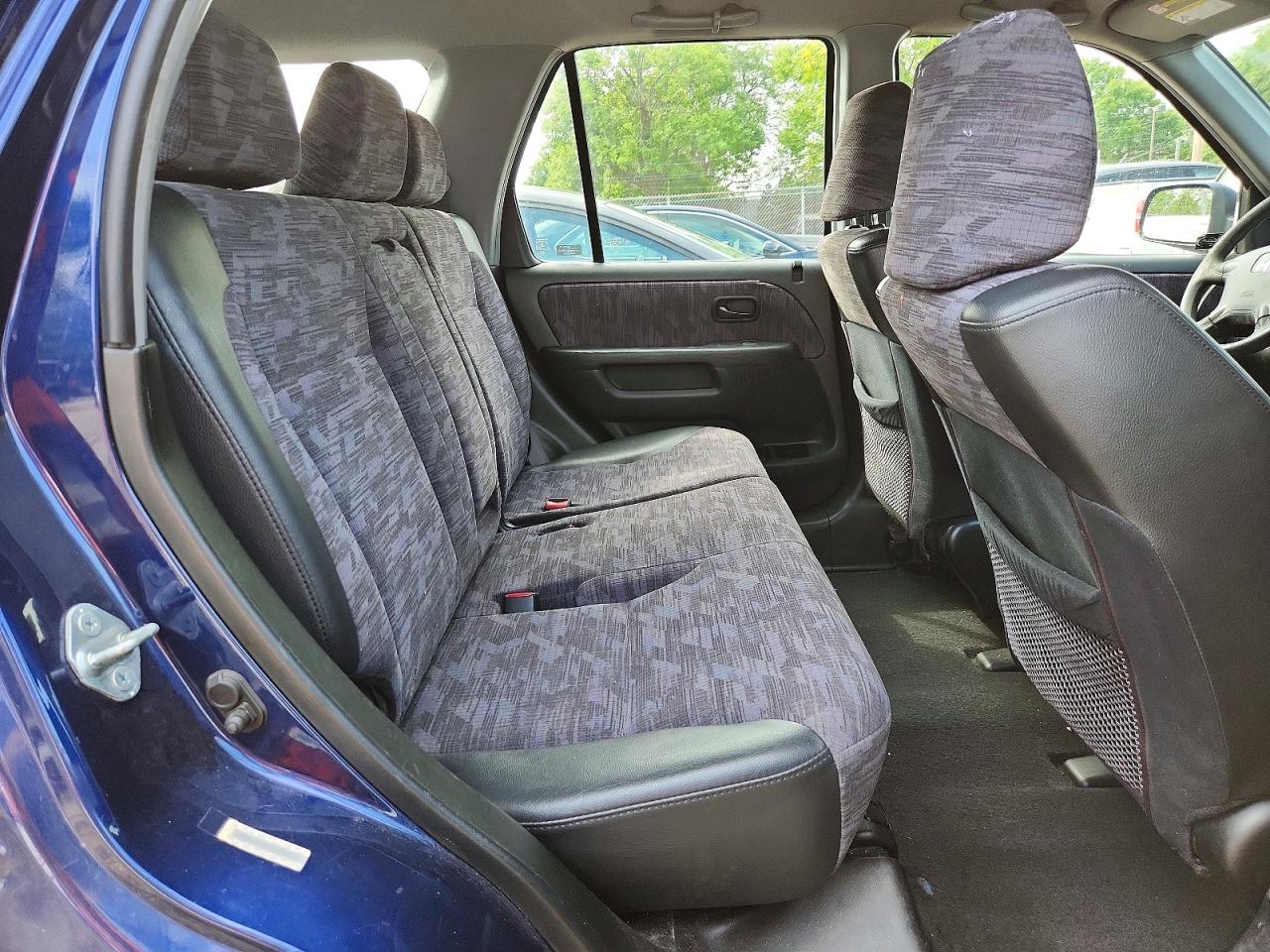 2003 Honda Cr-v Lx Blue vin: JHLRD68463C016621