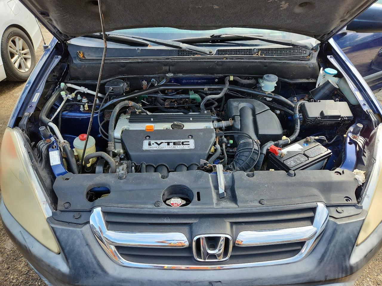 2003 Honda Cr-v Lx Blue vin: JHLRD68463C016621