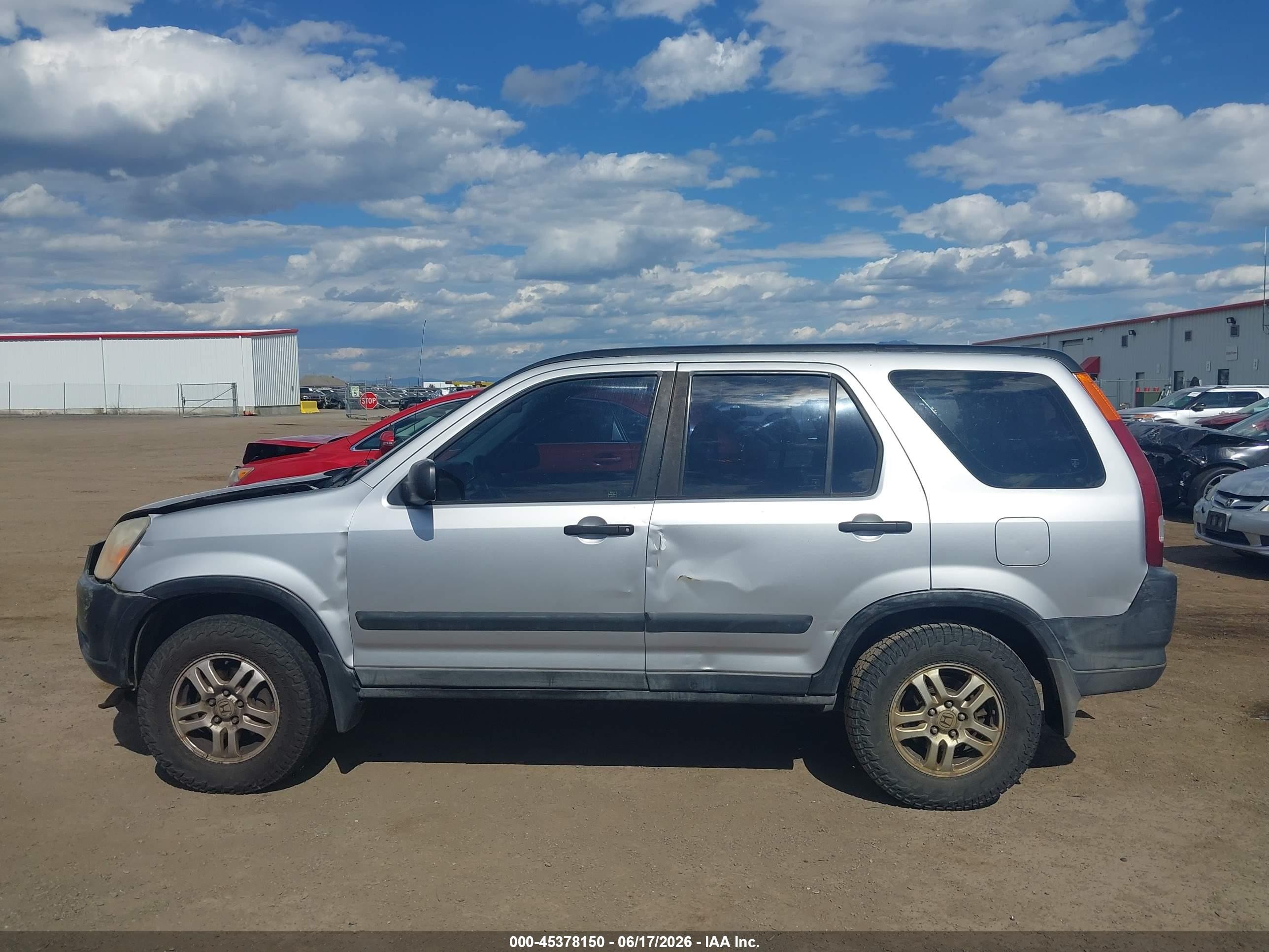2002 Honda Cr-v Lx Серебряный vin: JHLRD68492C010195