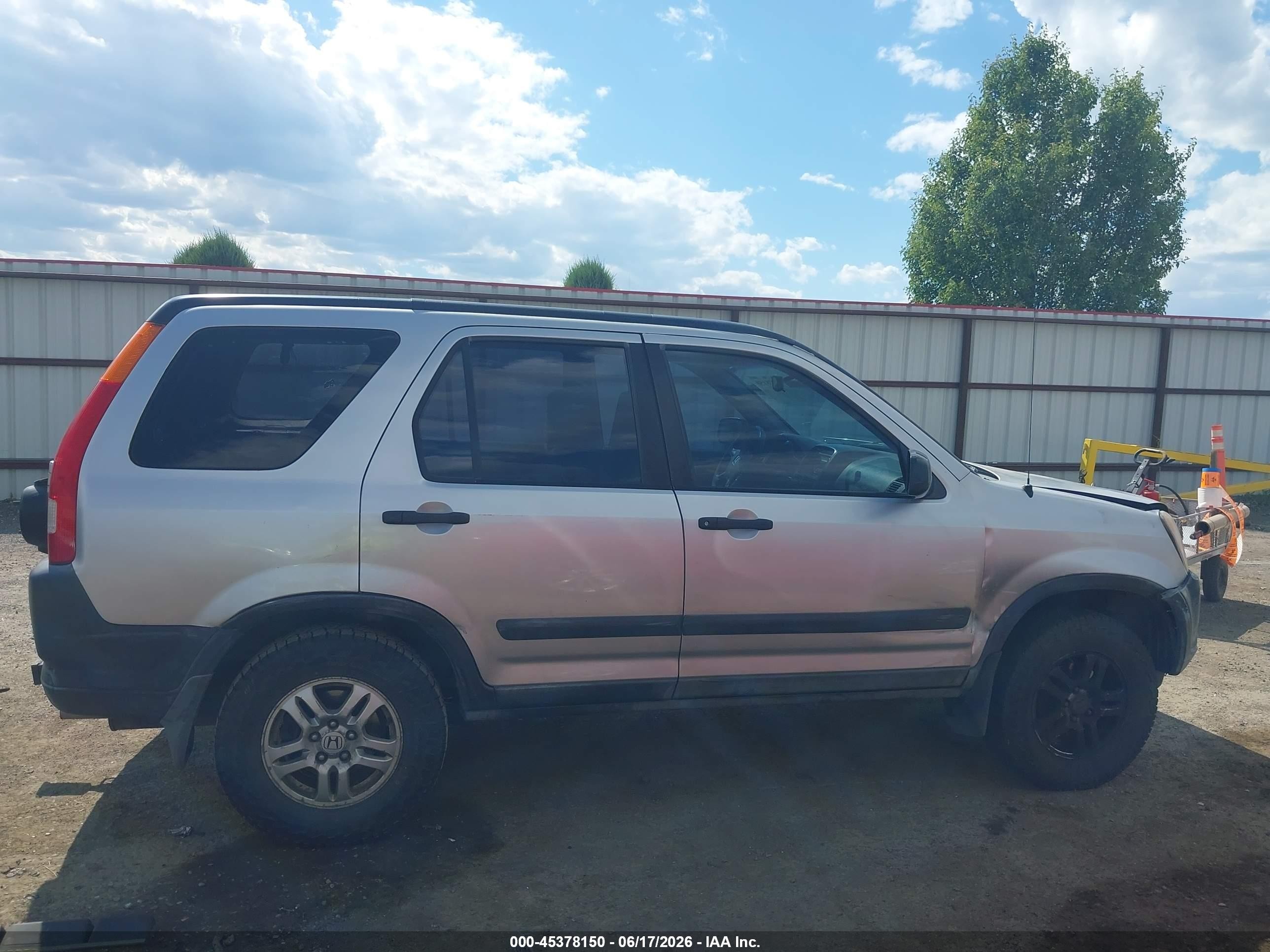 2002 Honda Cr-v Lx Серебряный vin: JHLRD68492C010195