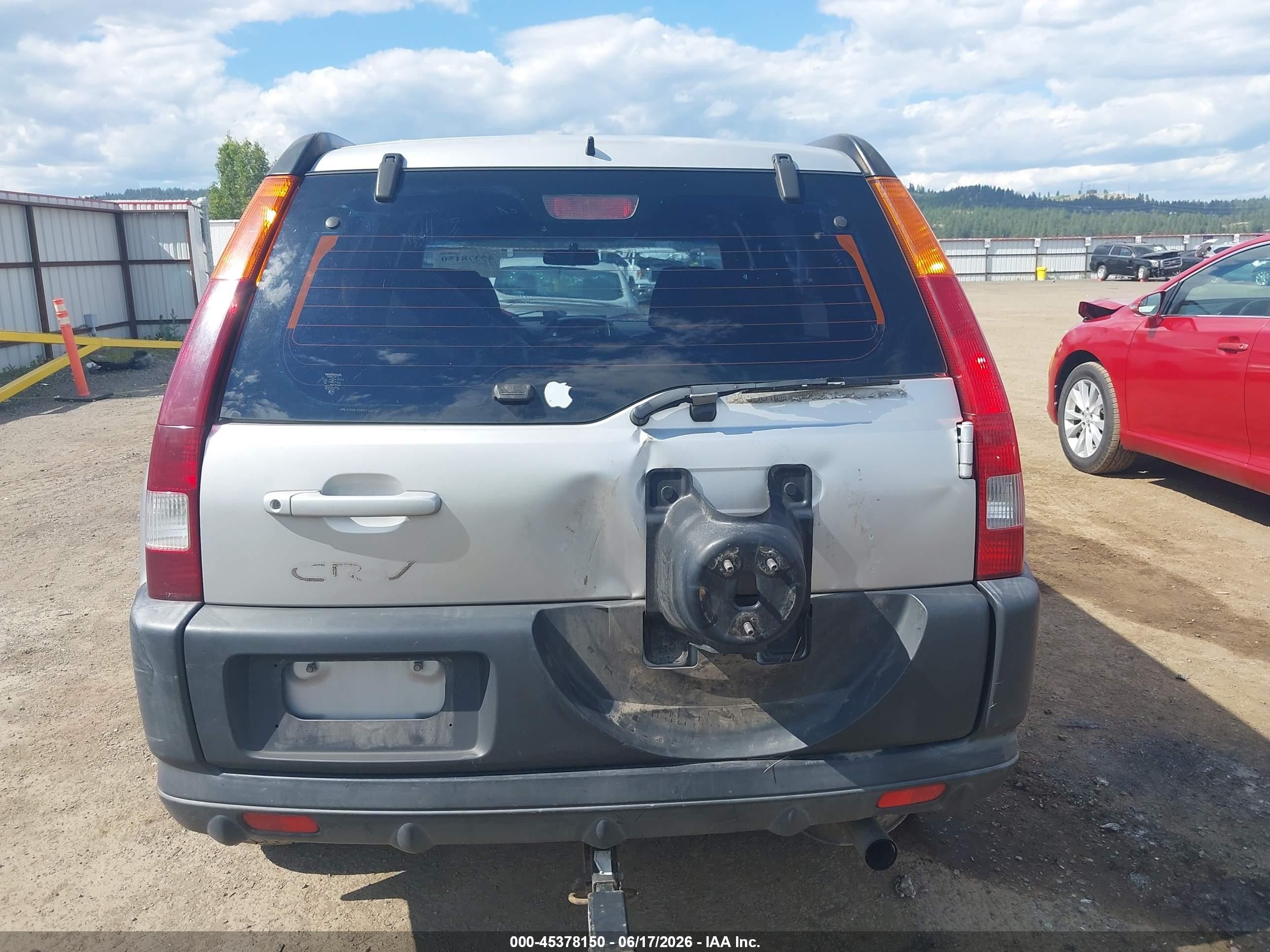 2002 Honda Cr-v Lx Серебряный vin: JHLRD68492C010195