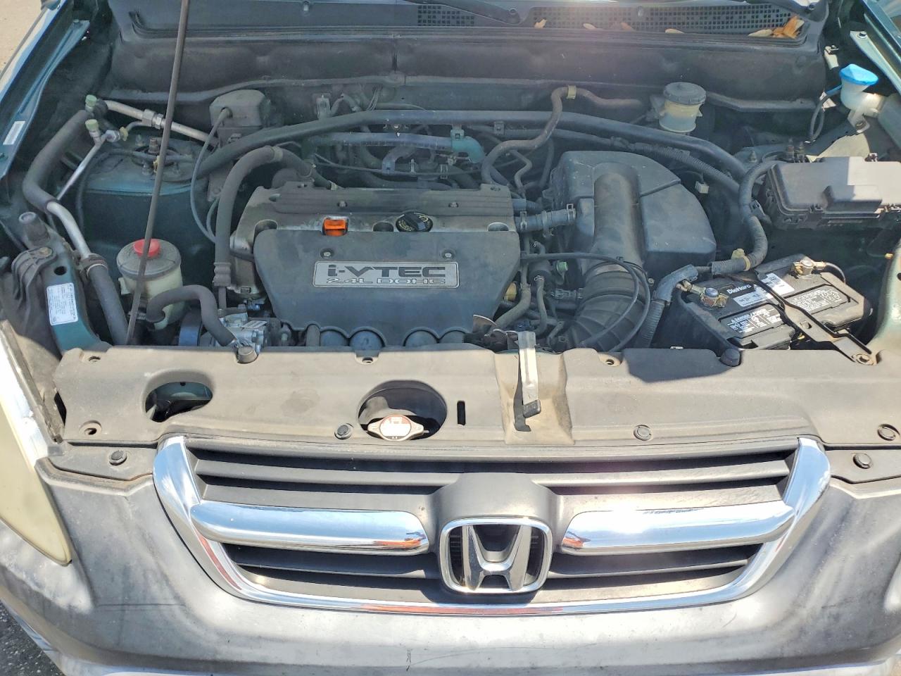 2002 Honda Cr-v Lx Green vin: JHLRD68492C014280