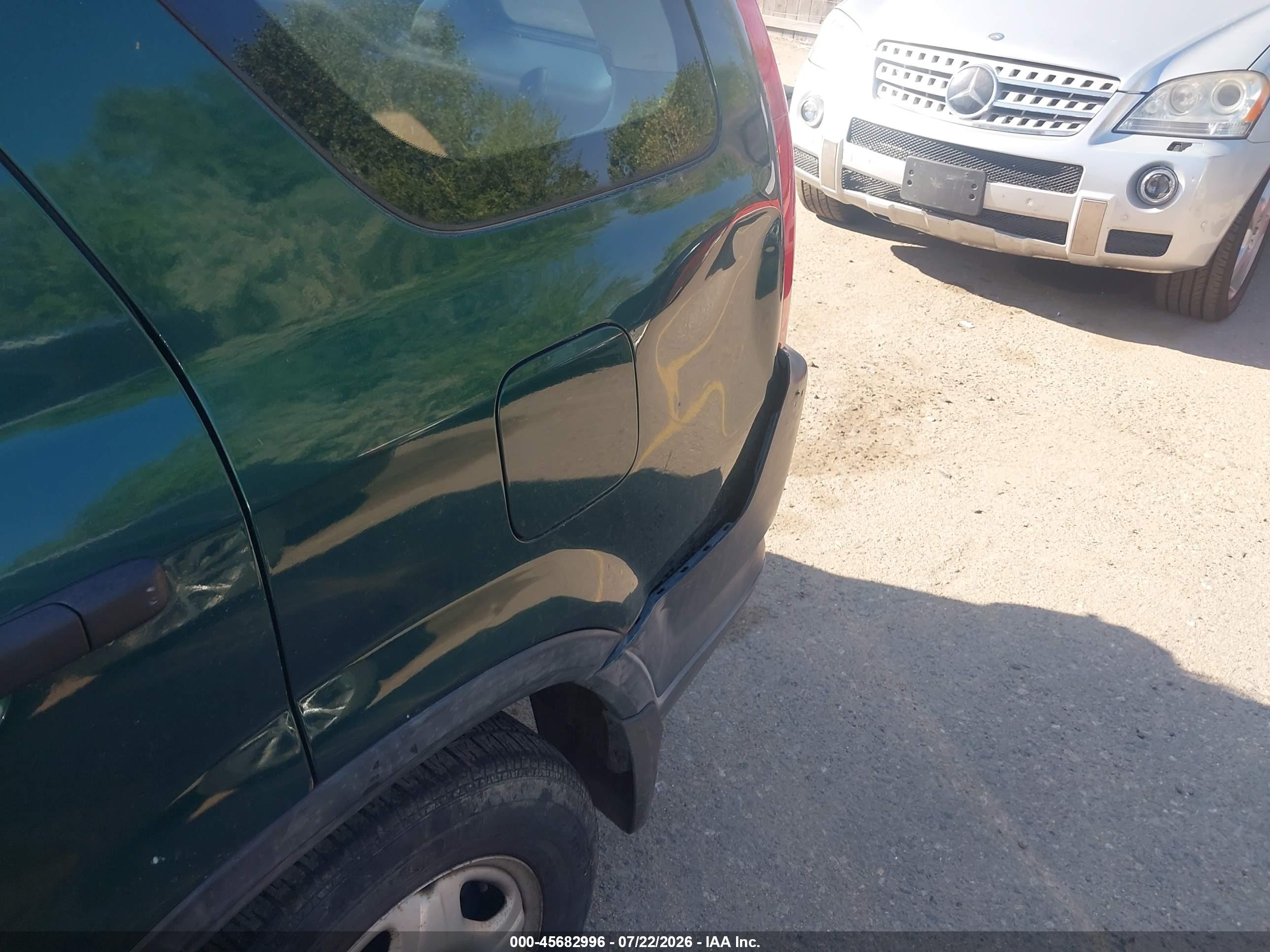 2003 Honda Cr-v Lx Green vin: JHLRD68493C016032
