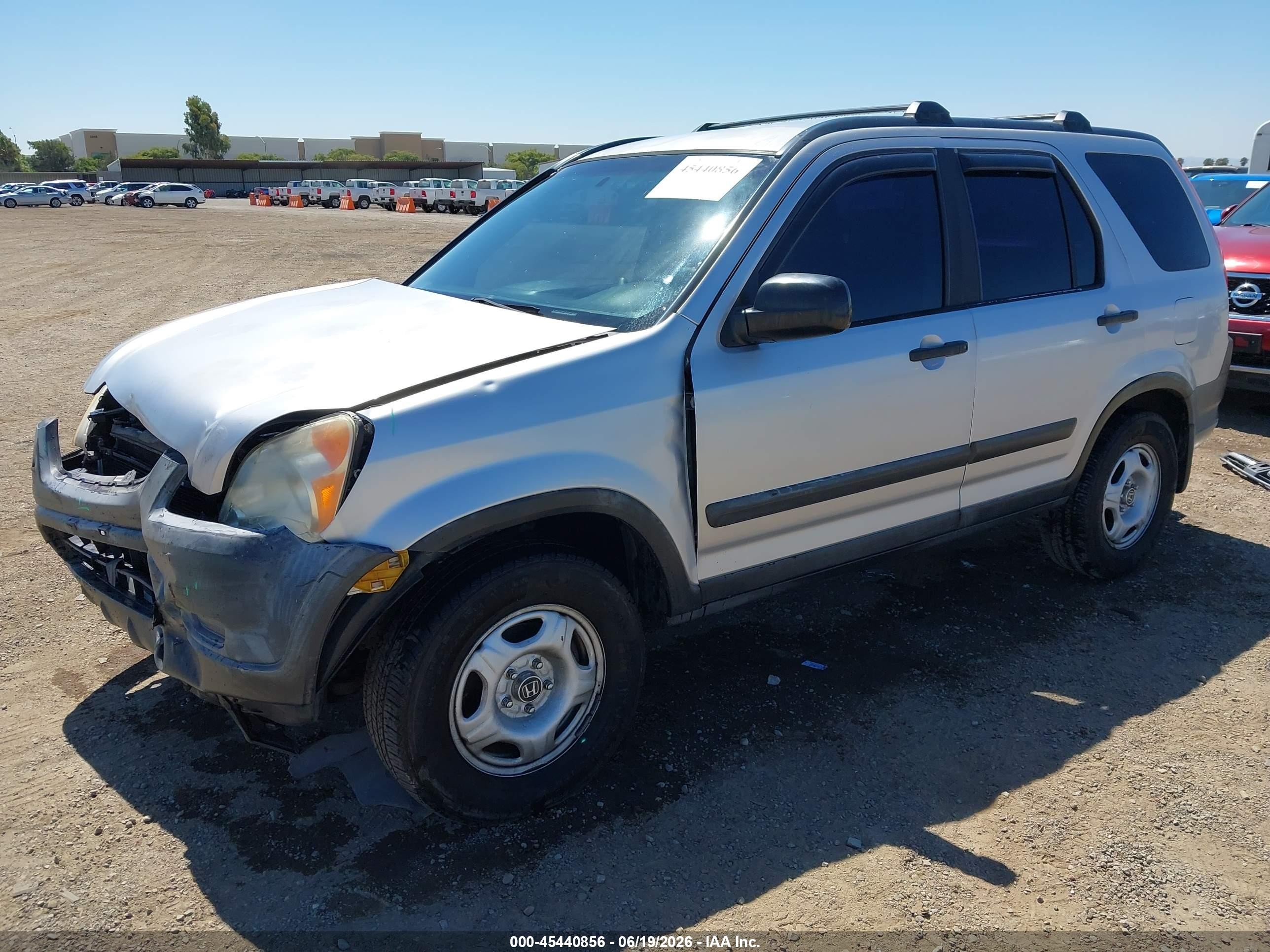 2003 Honda Cr-v Lx Серебряный vin: JHLRD68493C019030