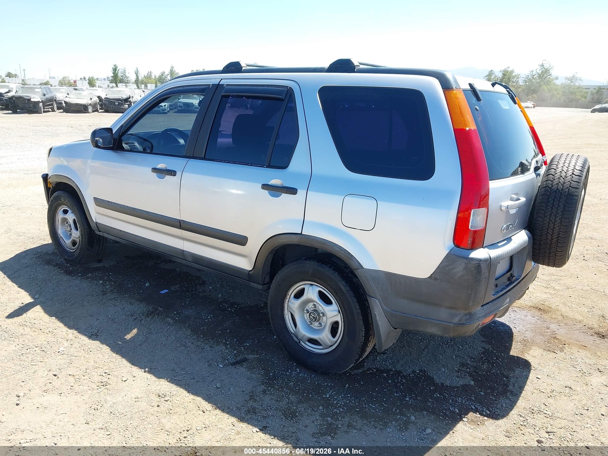 2003 Honda Cr-v Lx Серебряный vin: JHLRD68493C019030