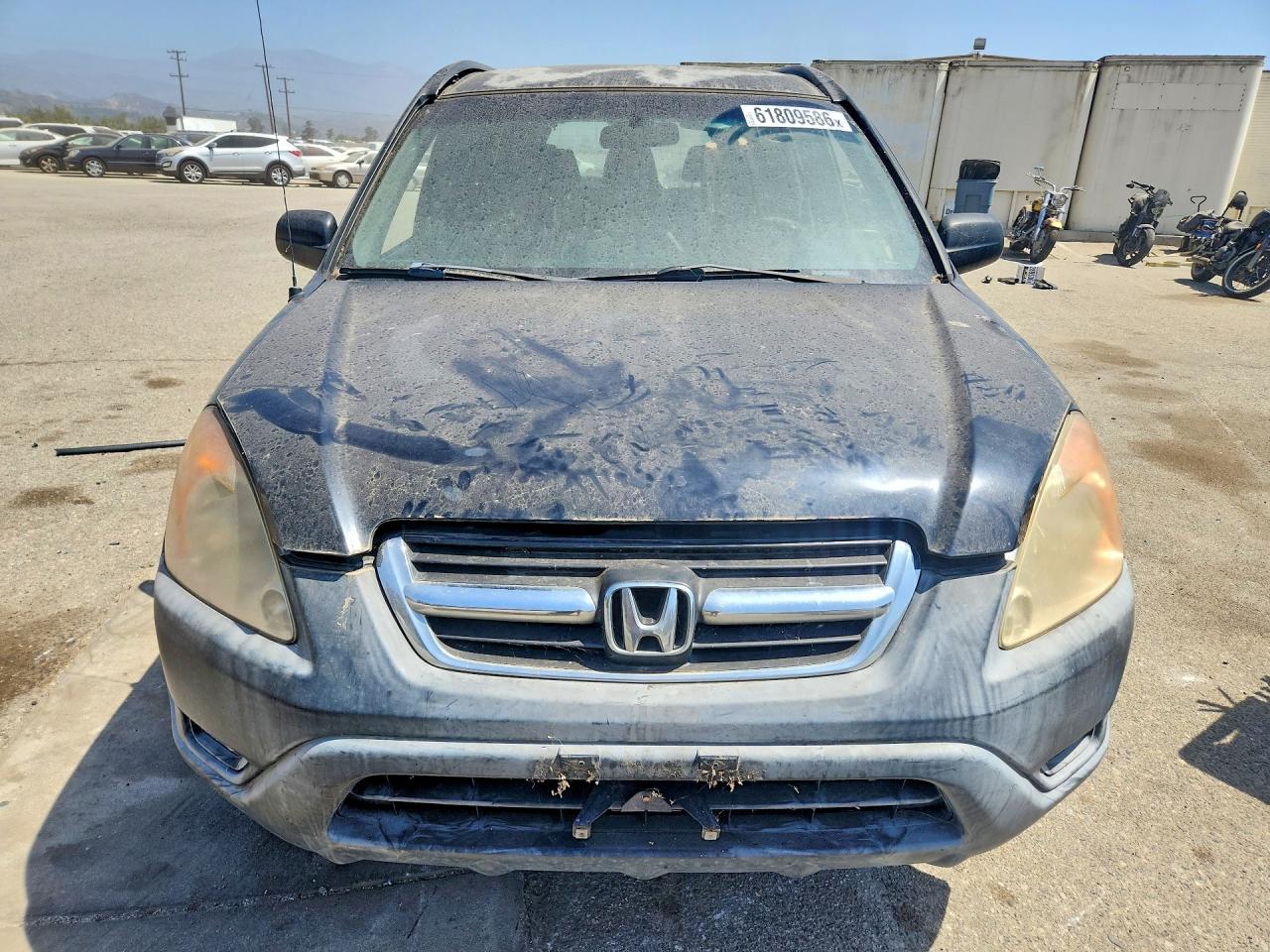 2004 Honda Cr-v Lx Black vin: JHLRD68494C013357