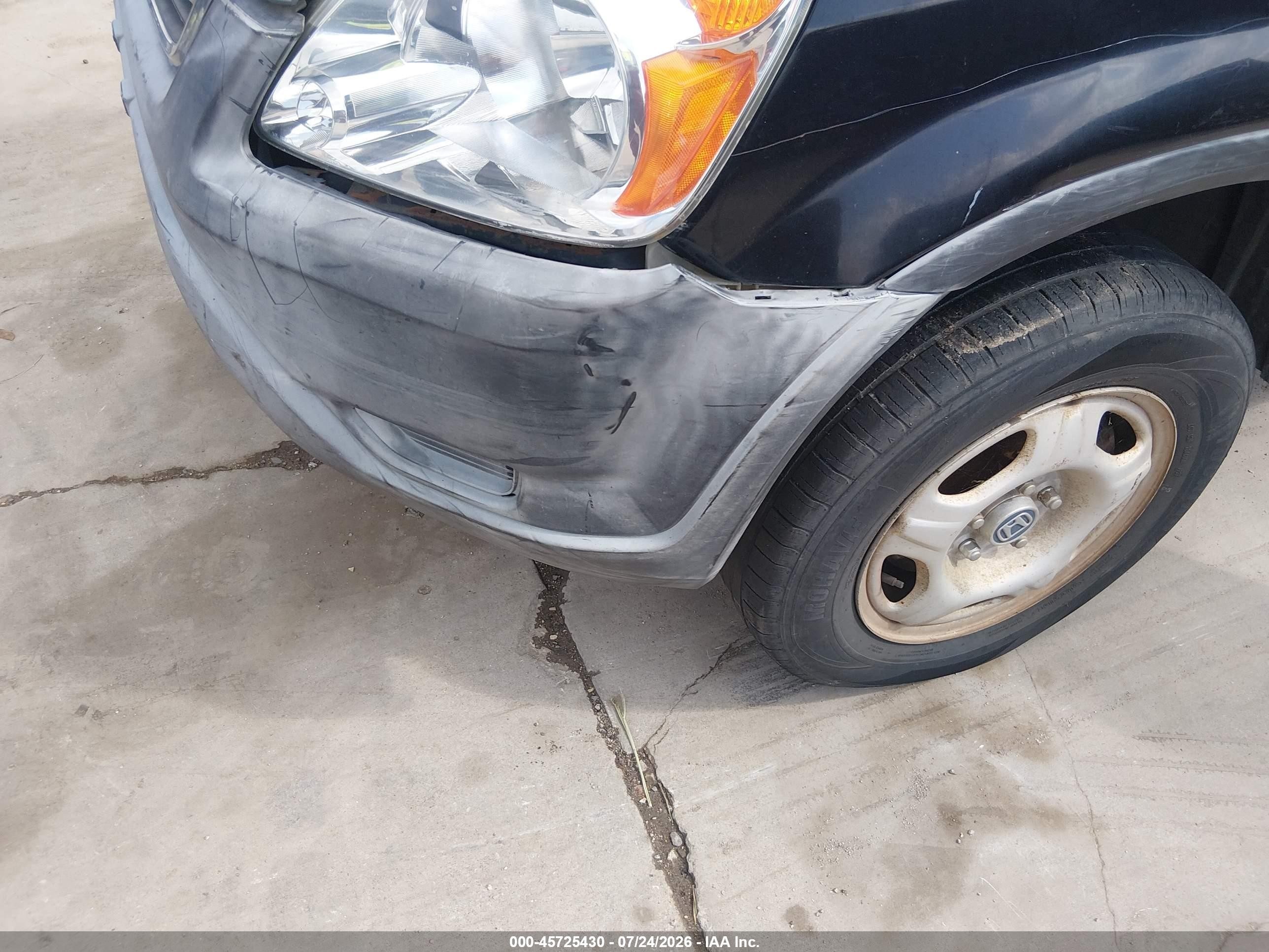 2002 Honda Cr-v Lx Black vin: JHLRD684X2C025112