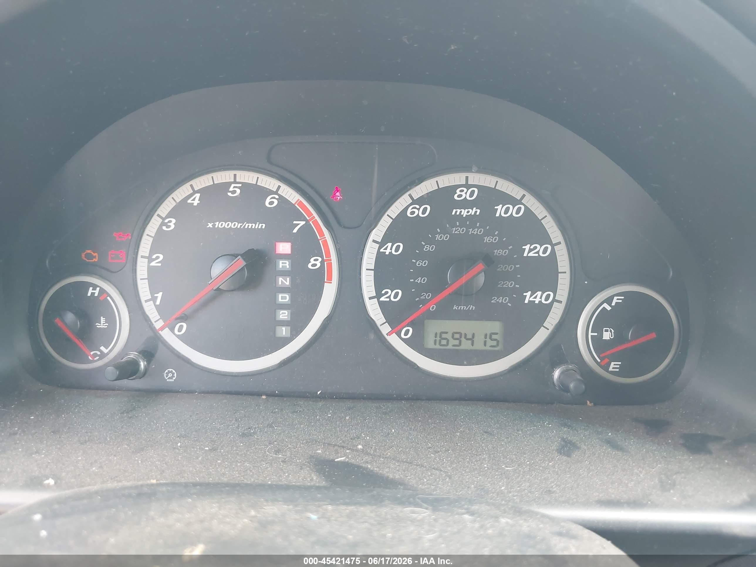 2003 Honda Cr-v Lx Синий vin: JHLRD684X3C006271