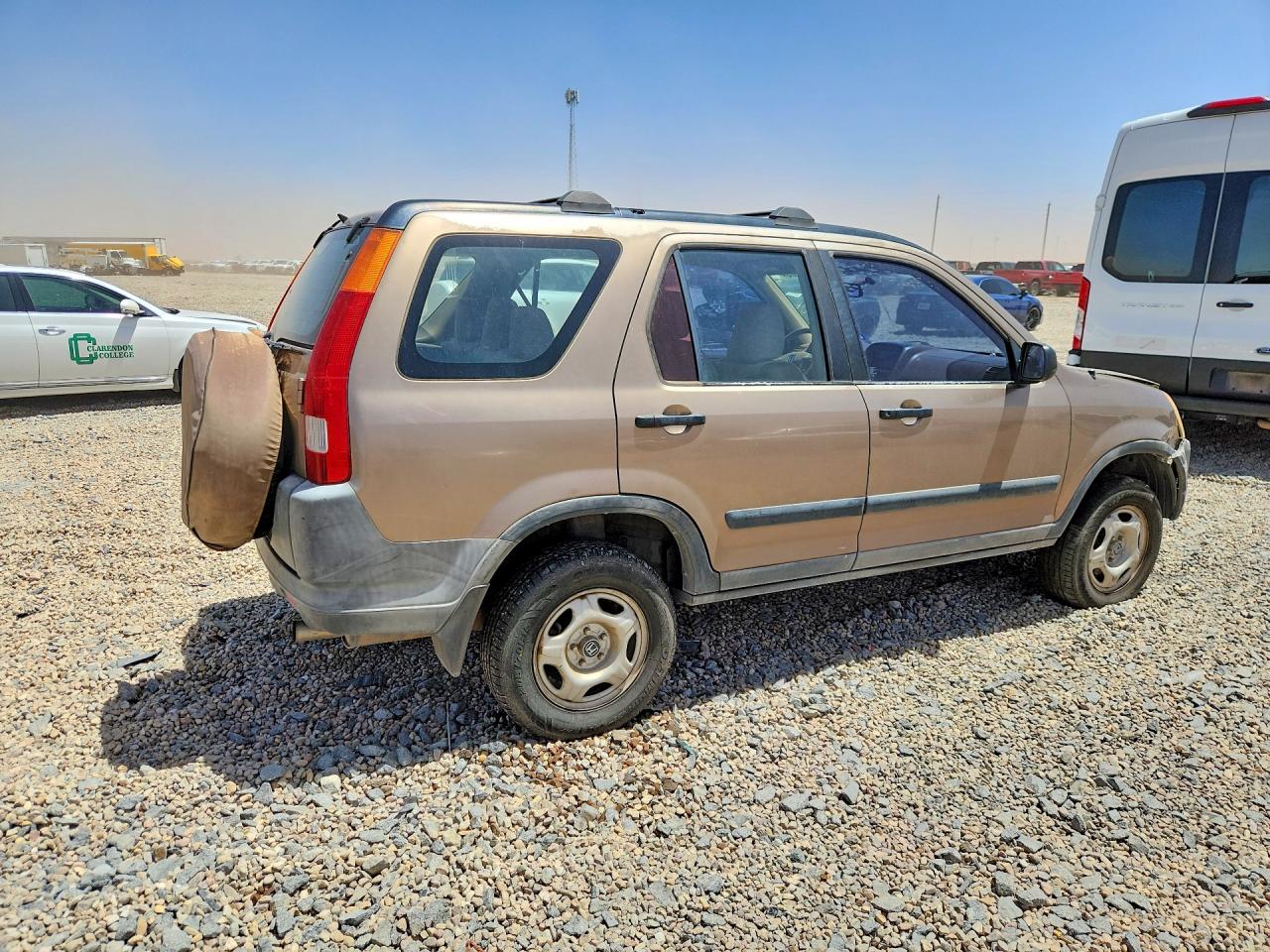 2003 Honda Cr-v Tan vin: JHLRD684X3C016962
