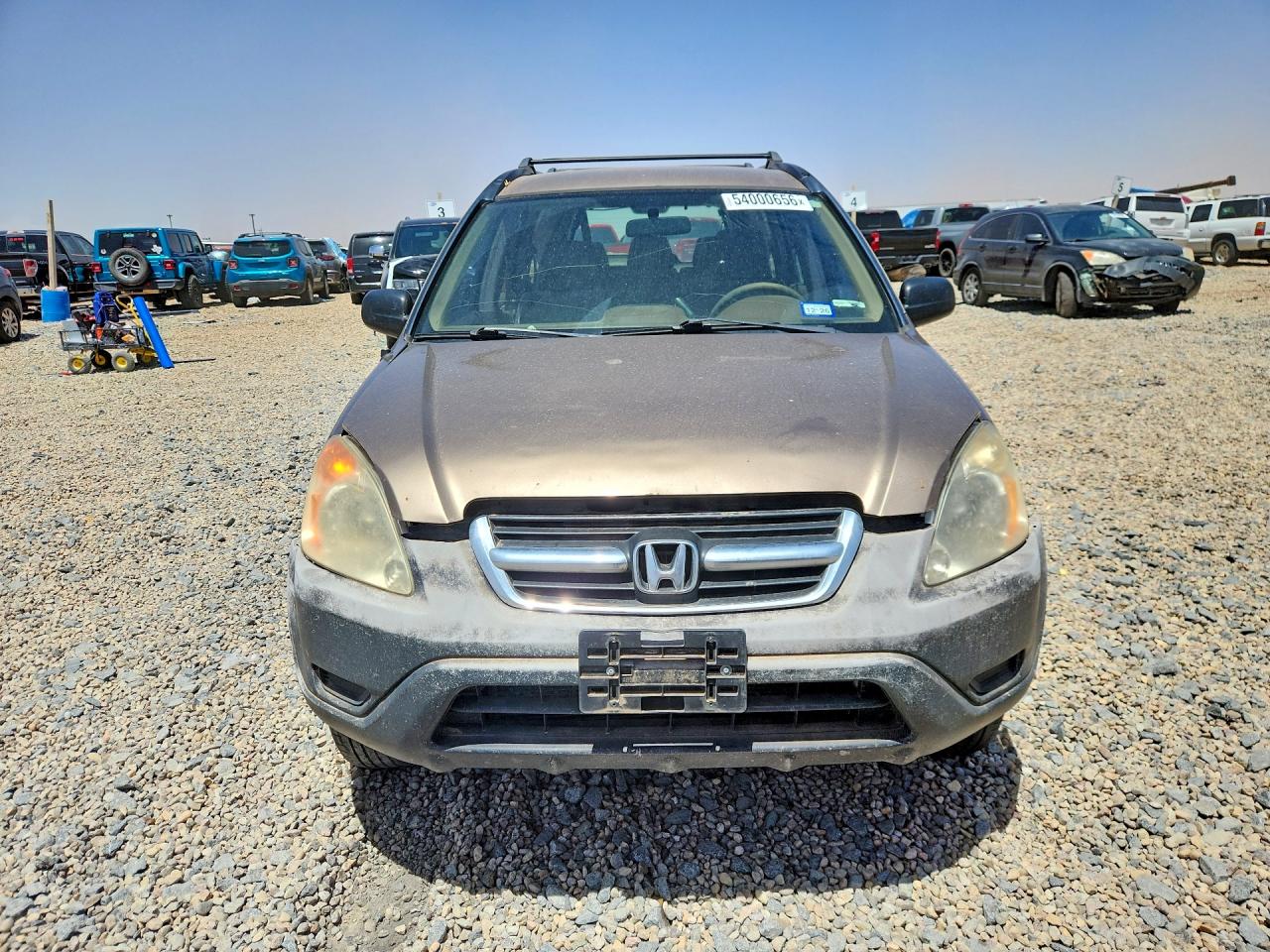 2003 Honda Cr-v Tan vin: JHLRD684X3C016962