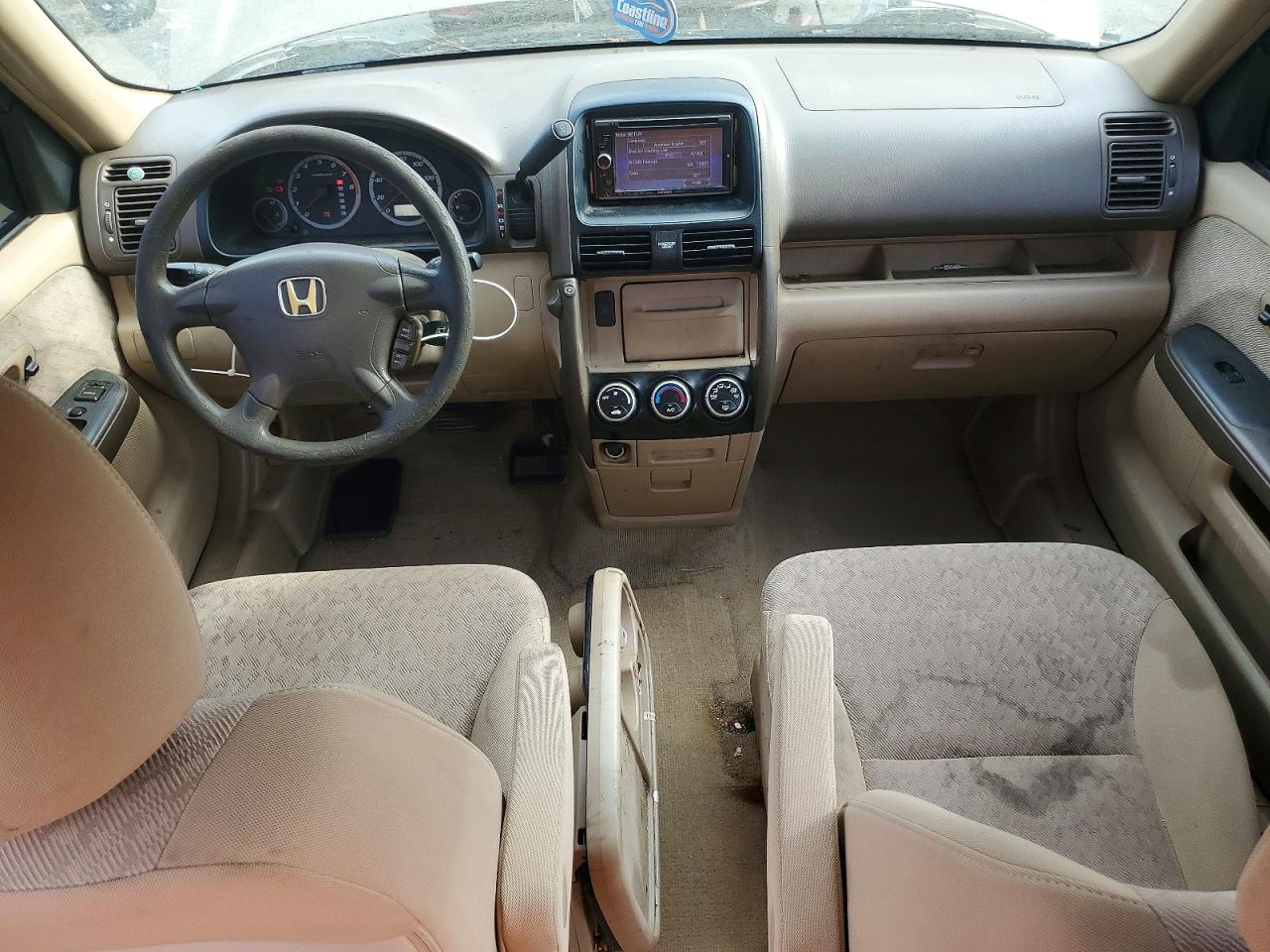 2005 Honda Cr-v Lx Желто-коричневый vin: JHLRD68505C012365