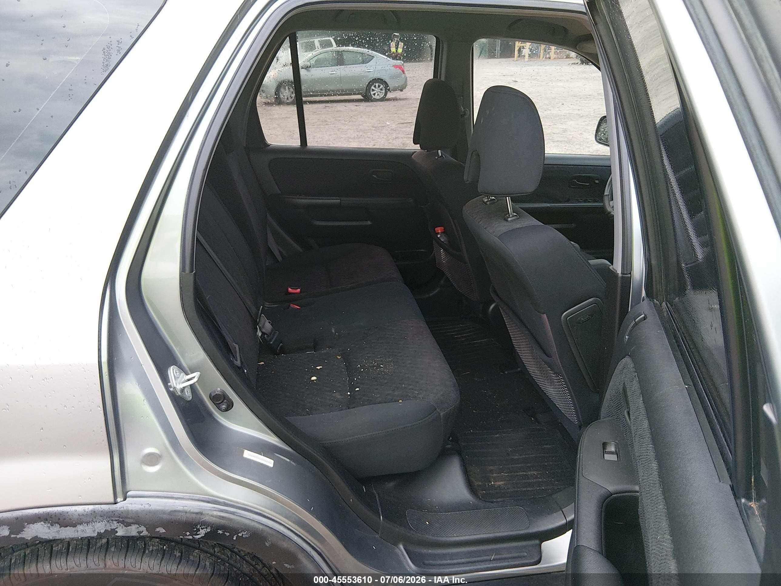 2005 Honda Cr-v Lx Gray vin: JHLRD68515C013783