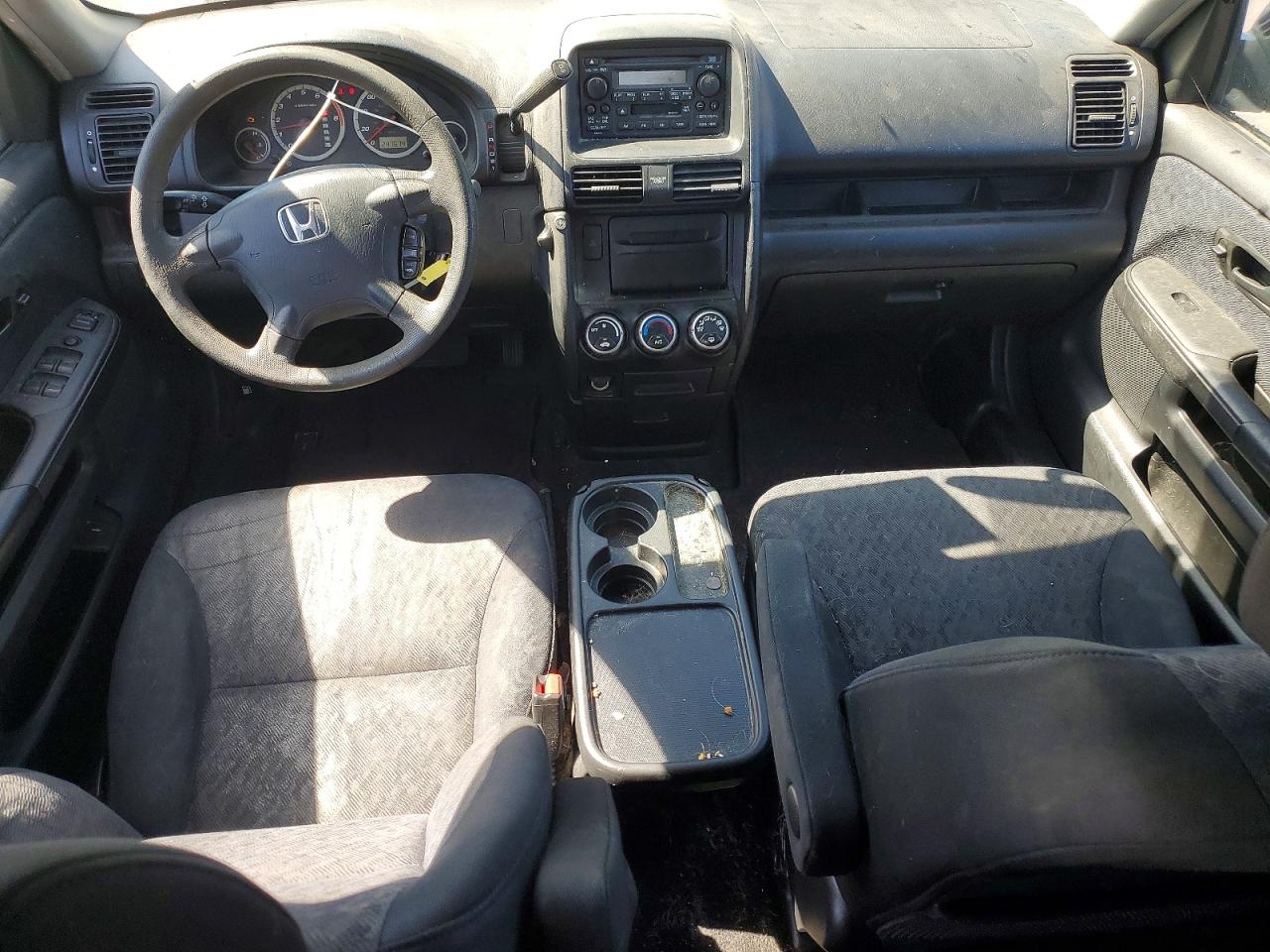 2005 Honda Cr-v Lx Silver vin: JHLRD68515C019101