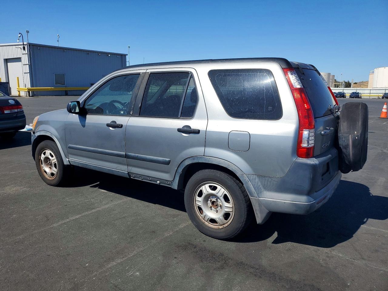 2005 Honda Cr-v Lx Silver vin: JHLRD68515C019101