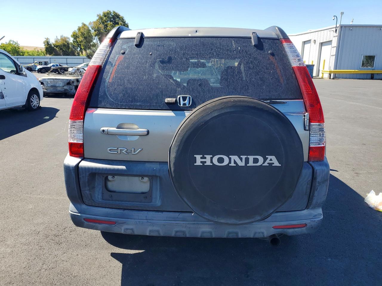 2005 Honda Cr-v Lx Silver vin: JHLRD68515C019101