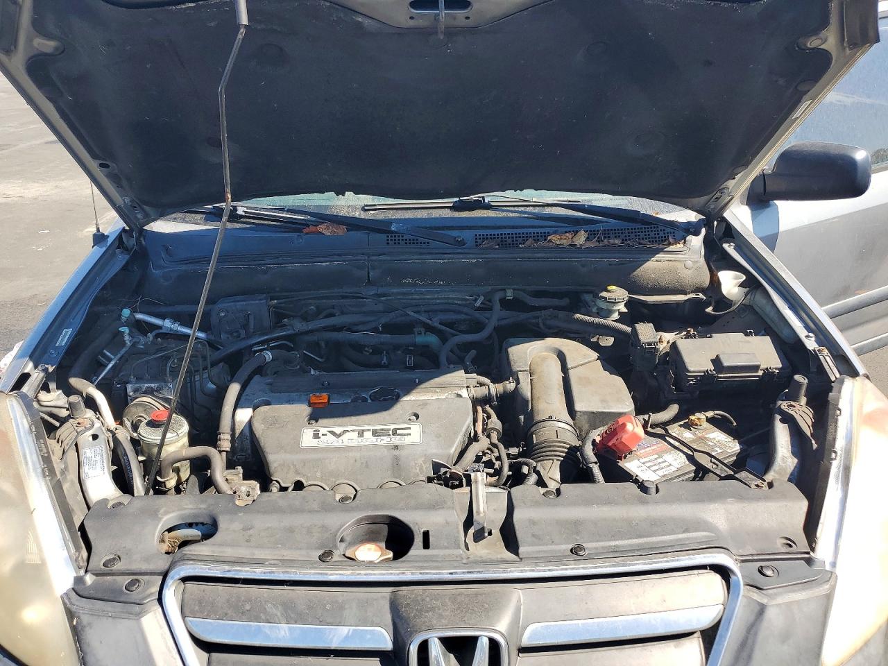 2005 Honda Cr-v Lx Silver vin: JHLRD68515C019101