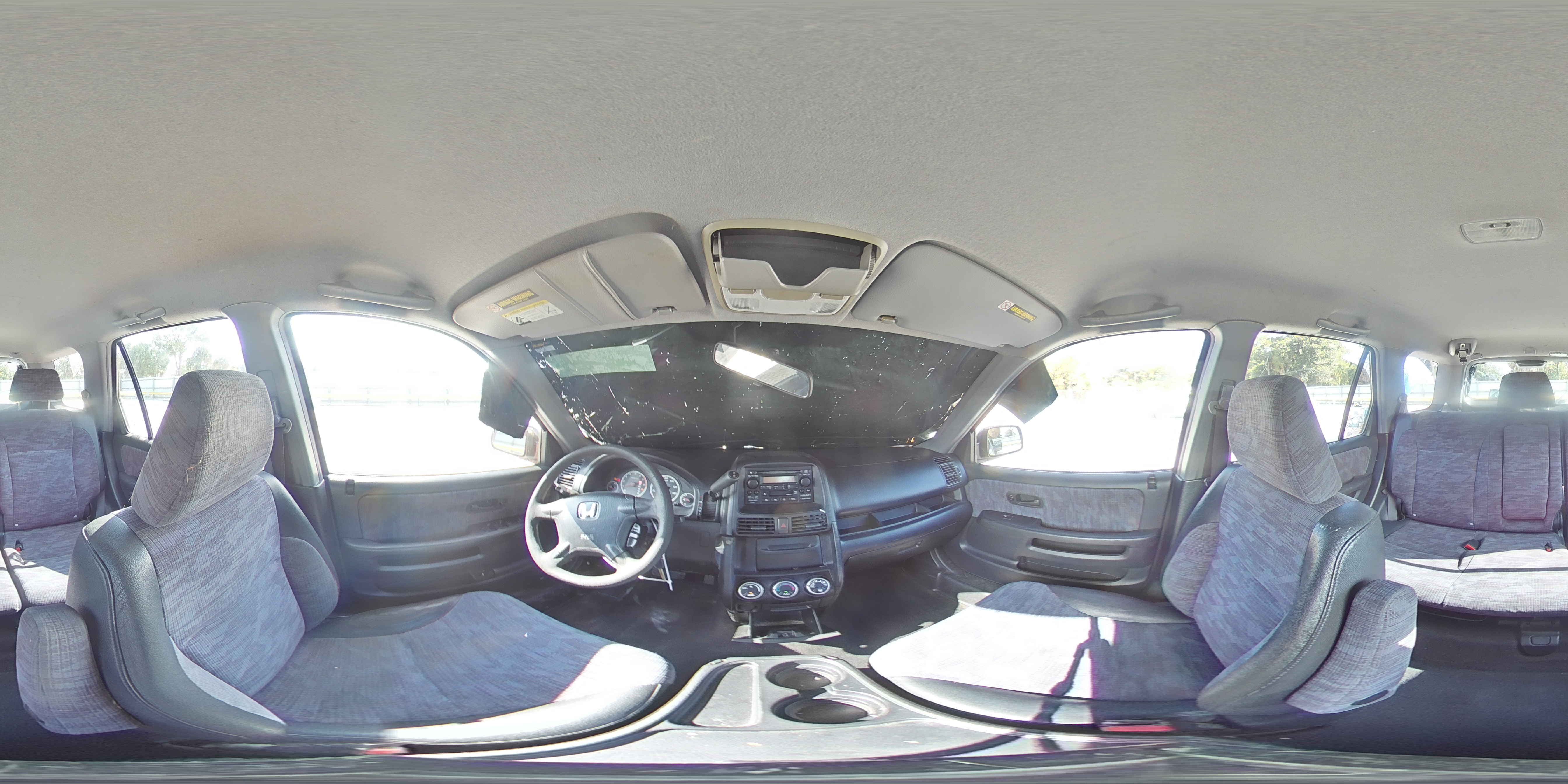 2004 Honda Cr-v Lx Silver vin: JHLRD68524C018716