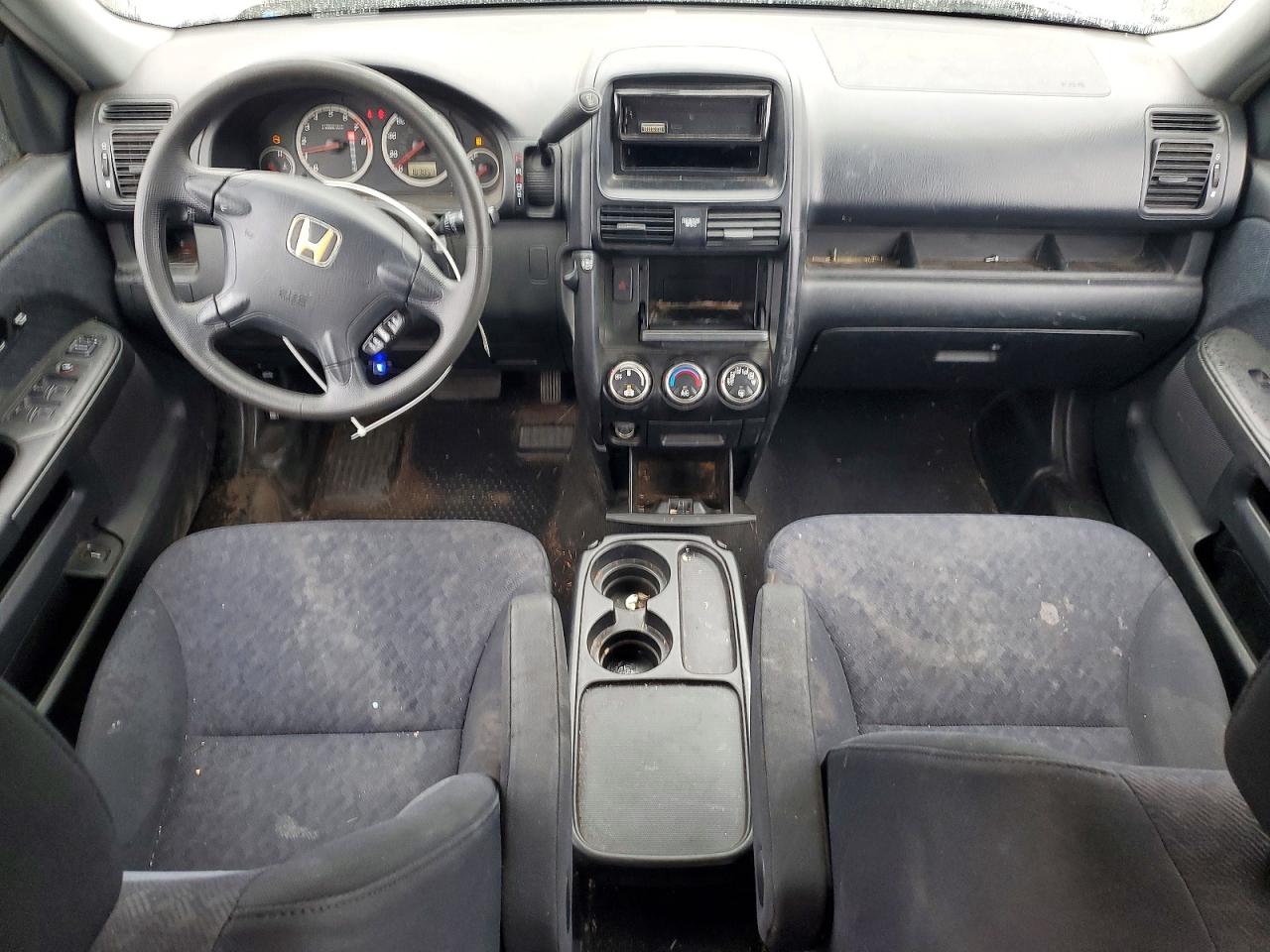 2005 Honda Cr-v Lx Silver vin: JHLRD68525C012156