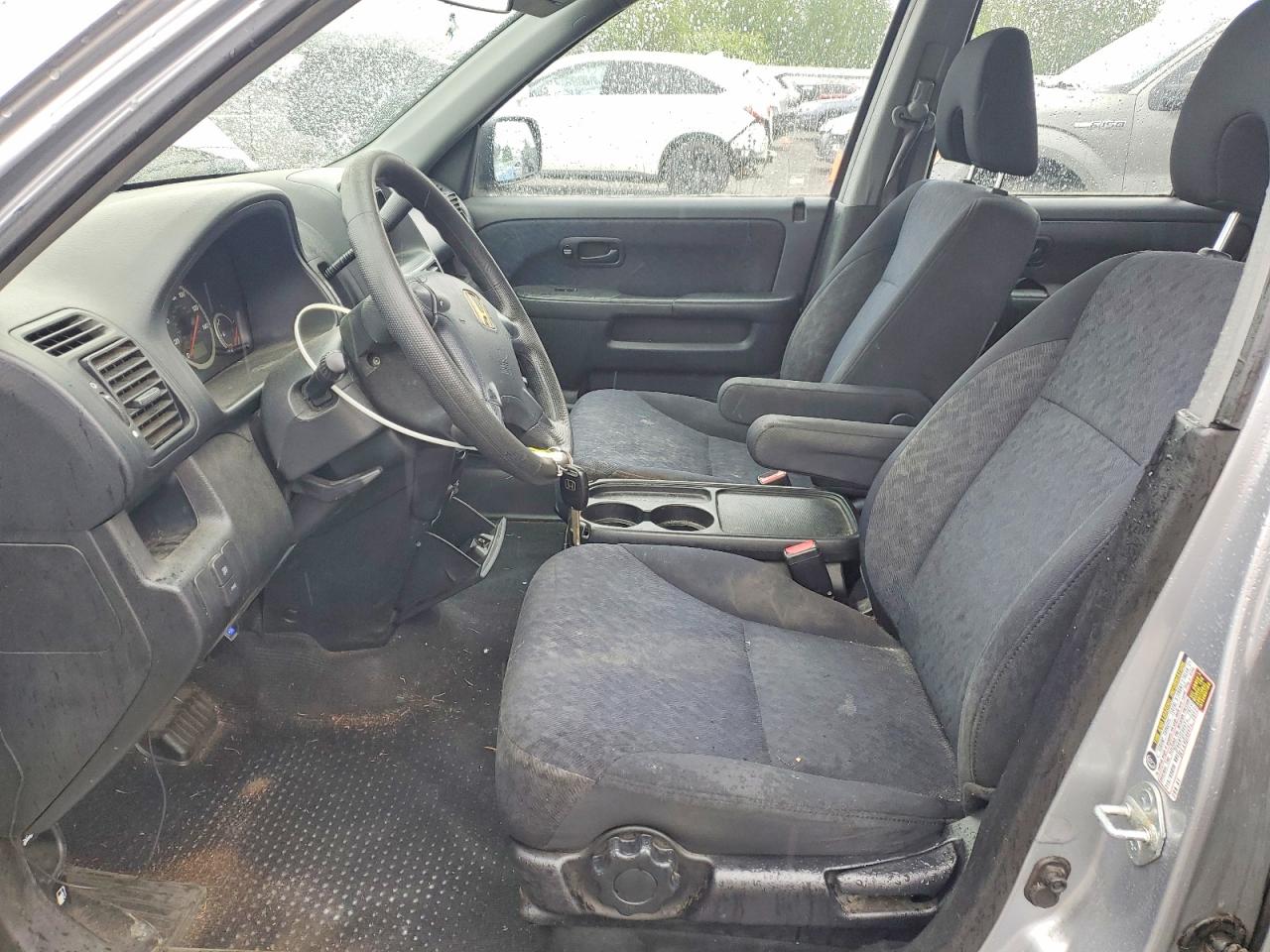 2005 Honda Cr-v Lx Silver vin: JHLRD68525C012156
