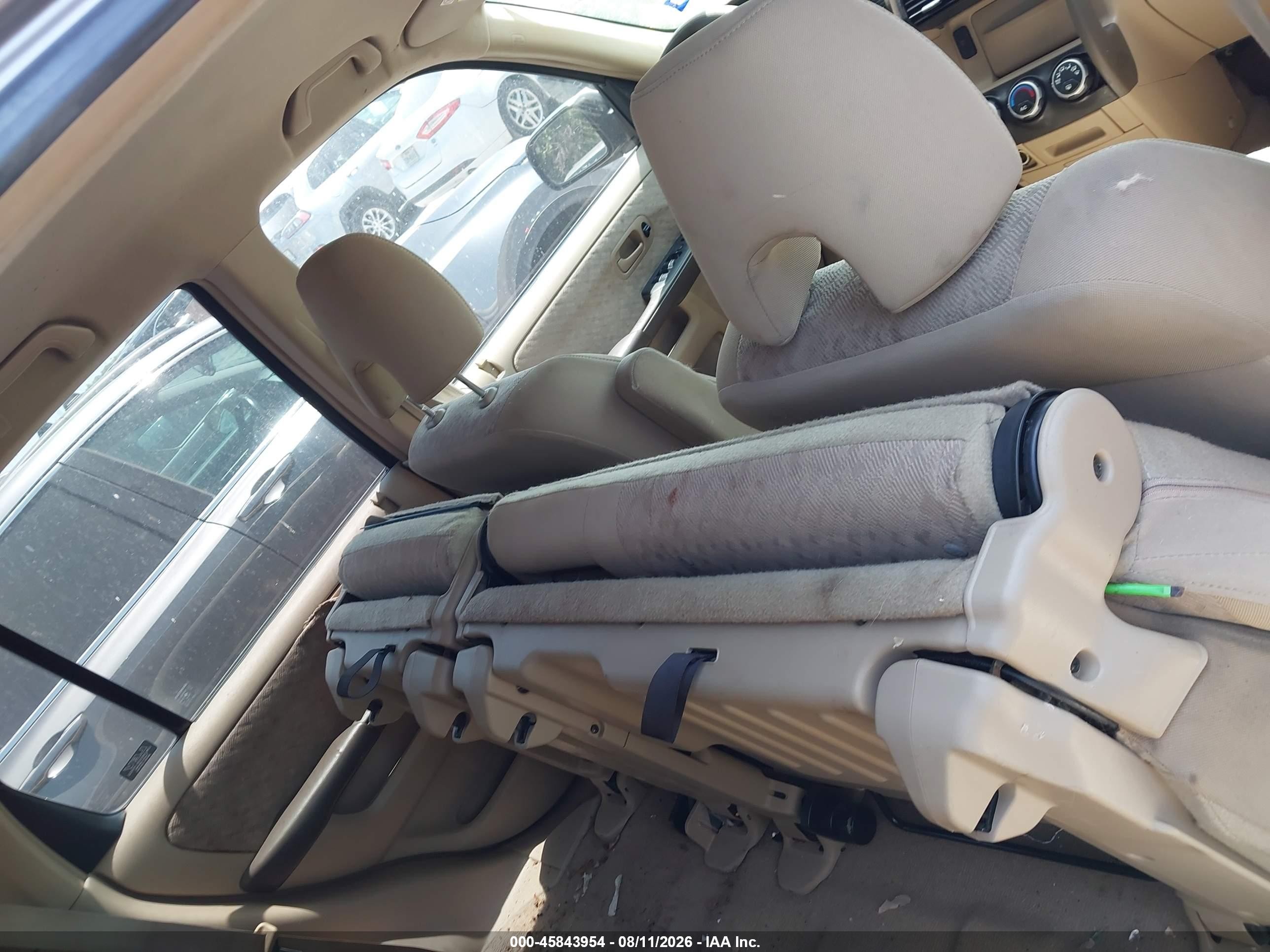2005 Honda Cr-v Lx Beige vin: JHLRD68525C016000