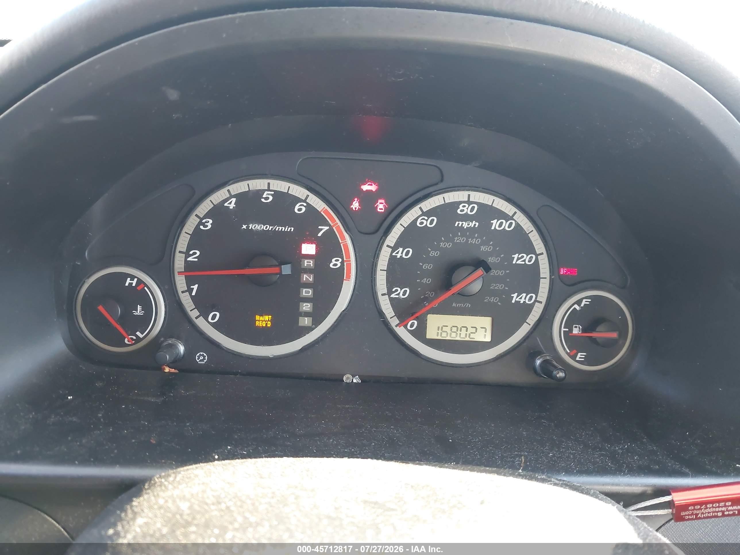 2005 Honda Cr-v Lx Gray vin: JHLRD68525C018619