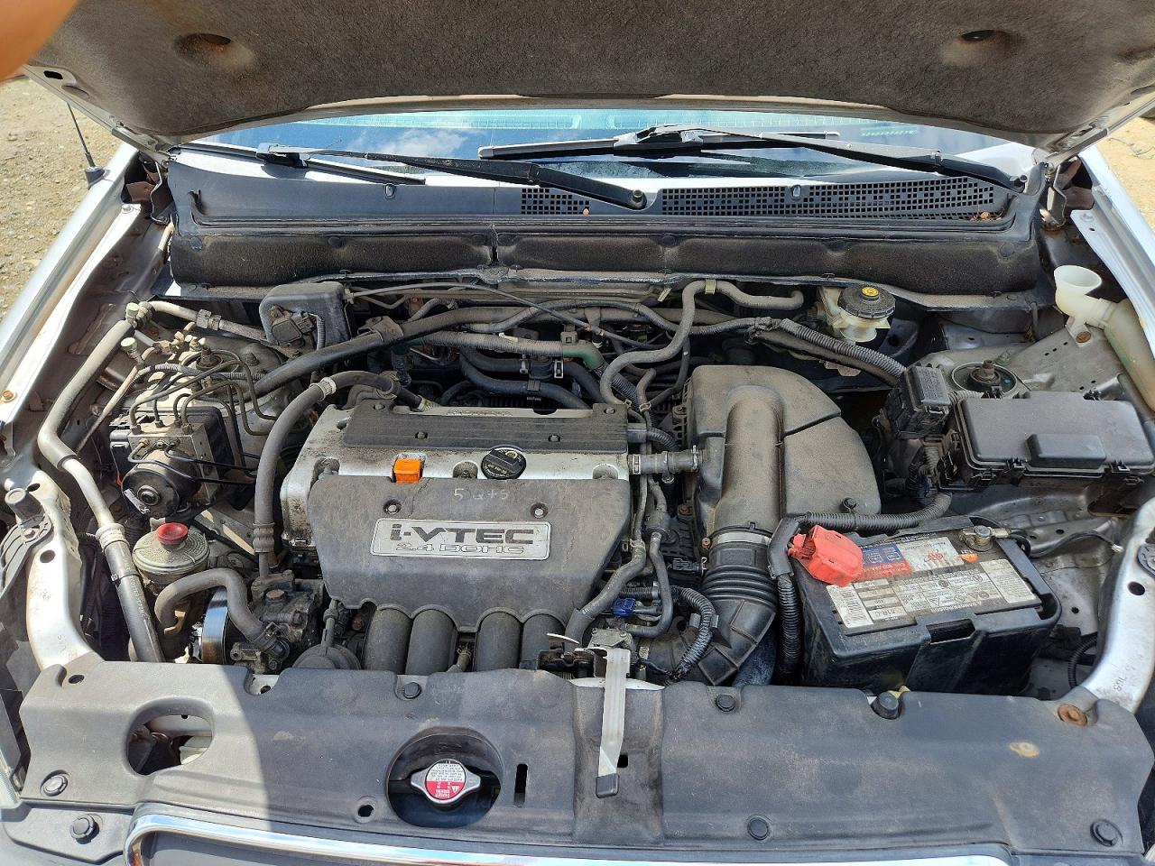 2005 Honda Cr-v Lx Серебряный vin: JHLRD68535C010335