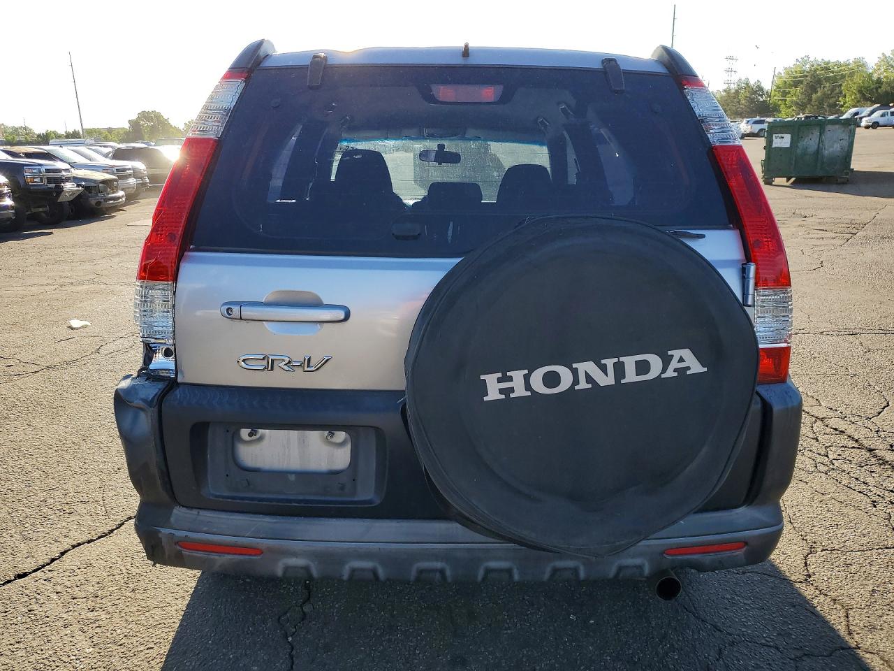 2005 Honda Cr-v Lx Silver vin: JHLRD68535C010884
