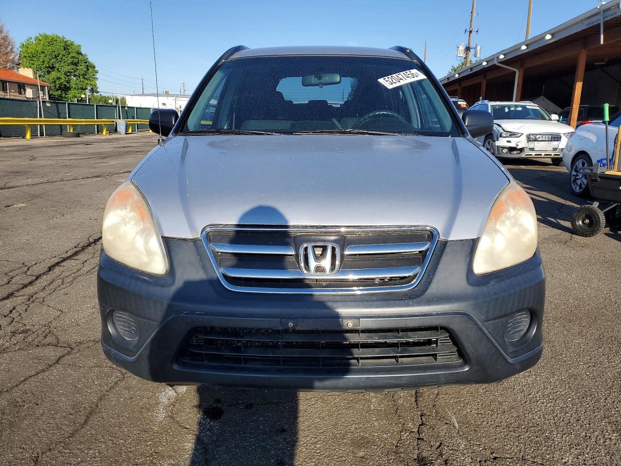 2005 Honda Cr-v Lx Silver vin: JHLRD68535C010884