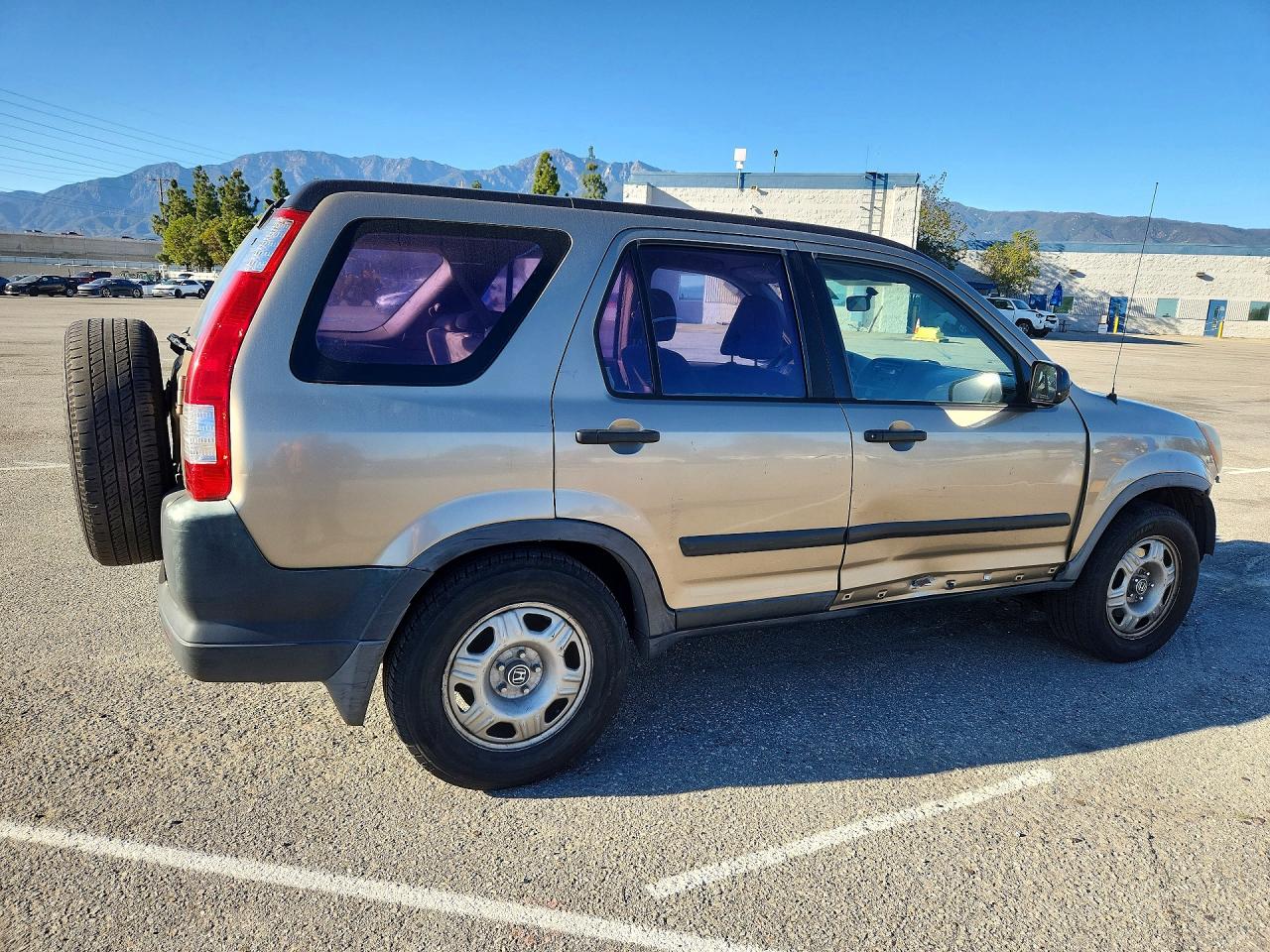 2005 Honda Cr-v Lx Желто-коричневый vin: JHLRD68535C019584