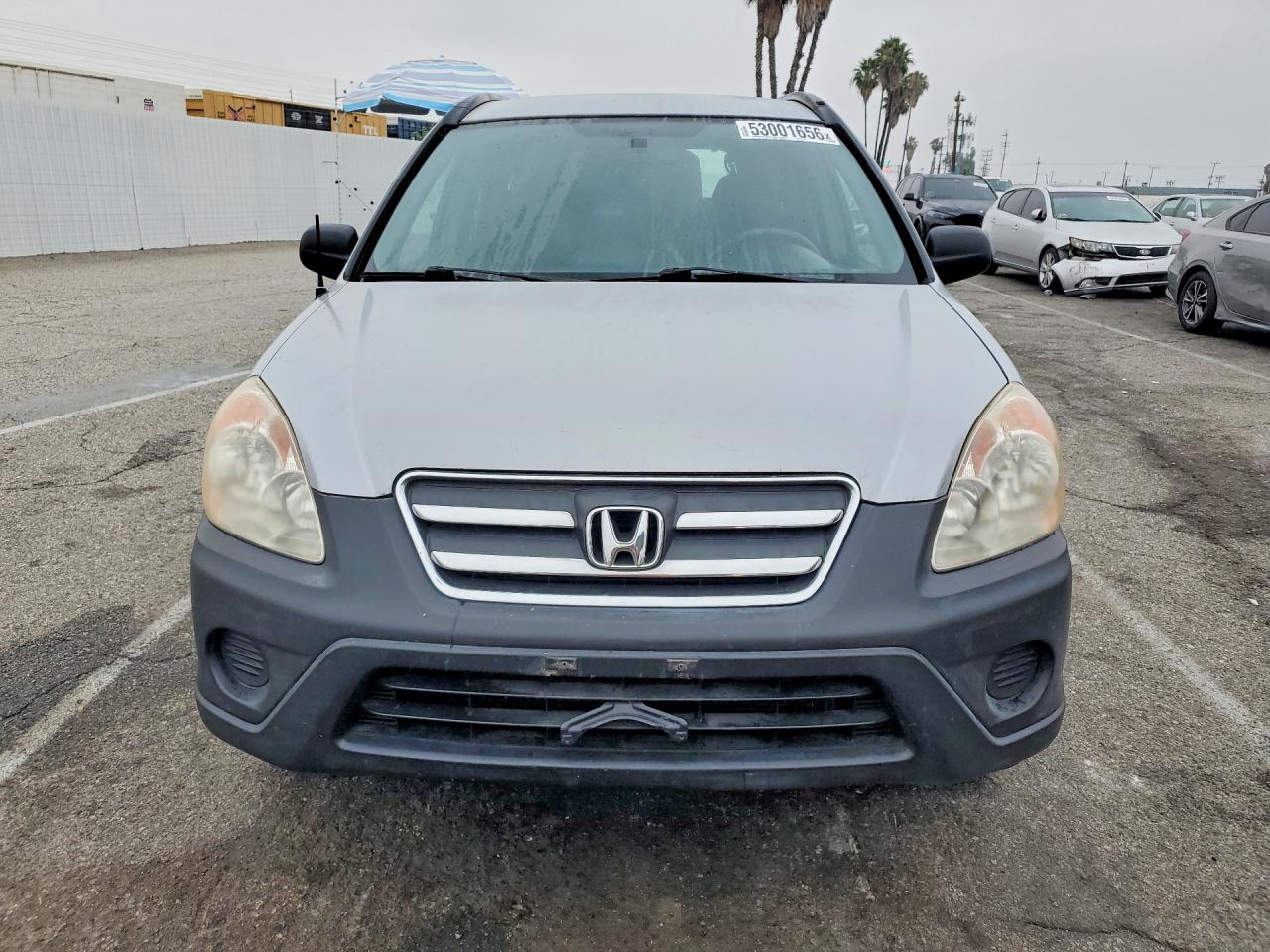 2006 Honda Cr-v Lx Silver vin: JHLRD68536C022583
