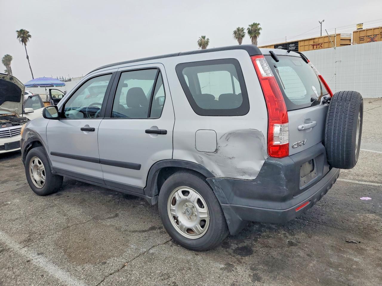 2006 Honda Cr-v Lx Silver vin: JHLRD68536C022583