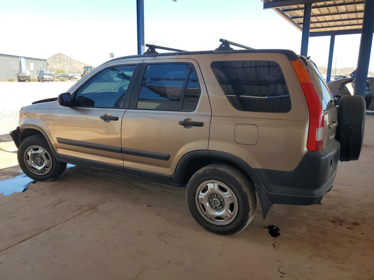 2004 Honda Cr-v Lx Tan vin: JHLRD68544C017616