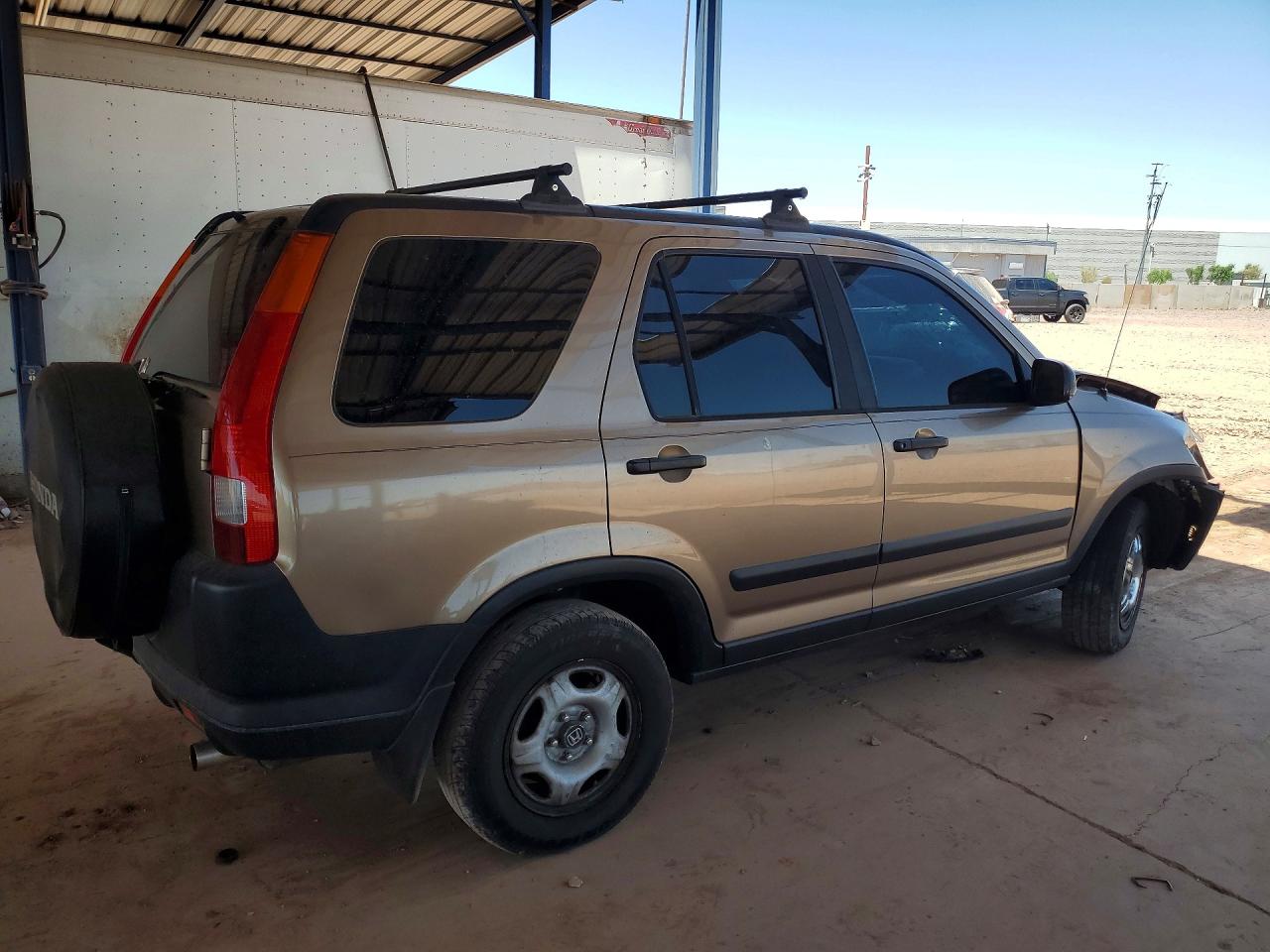 2004 Honda Cr-v Lx Tan vin: JHLRD68544C017616