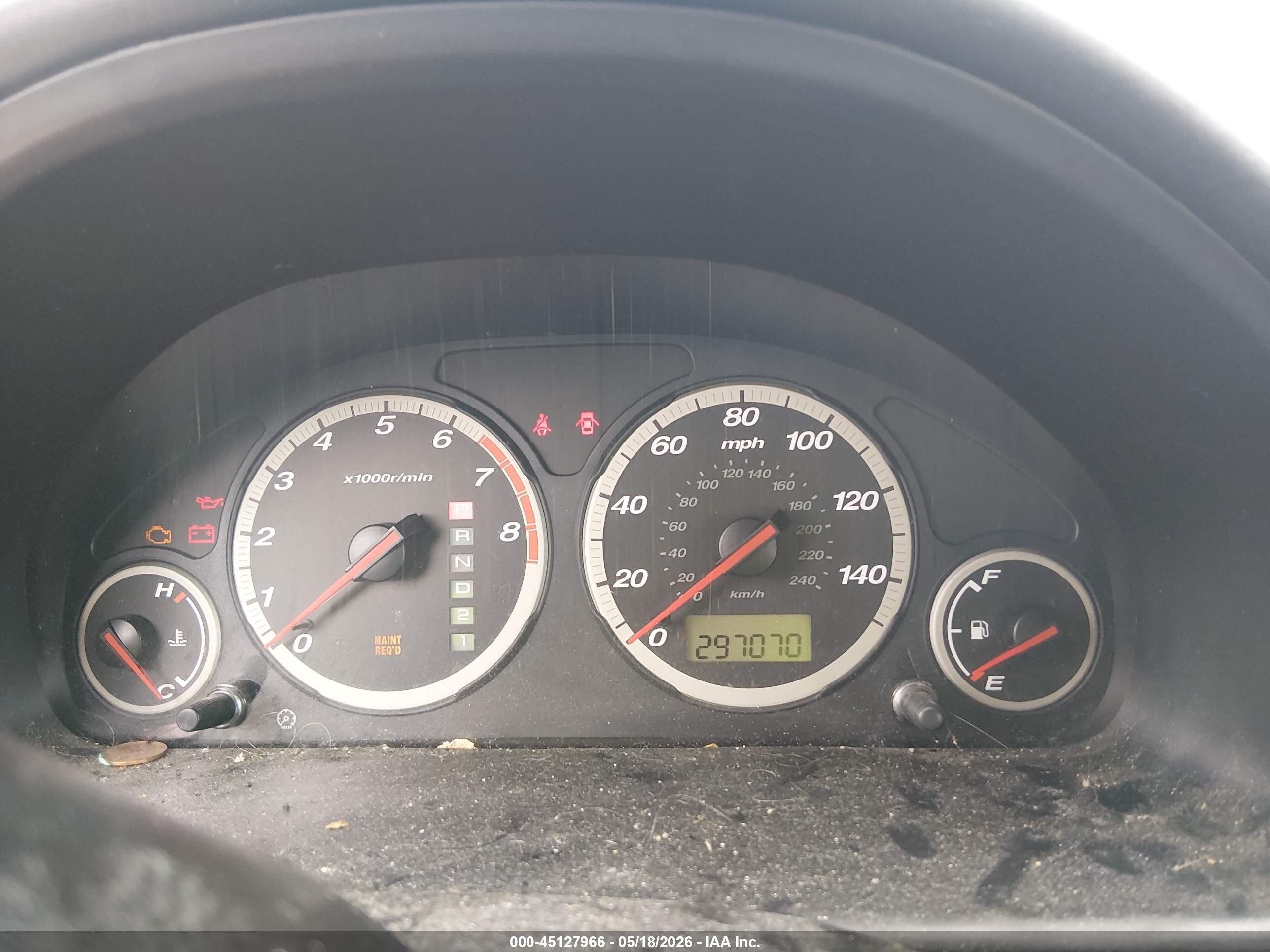 2005 Honda Cr-v Lx Серый vin: JHLRD68545C013406