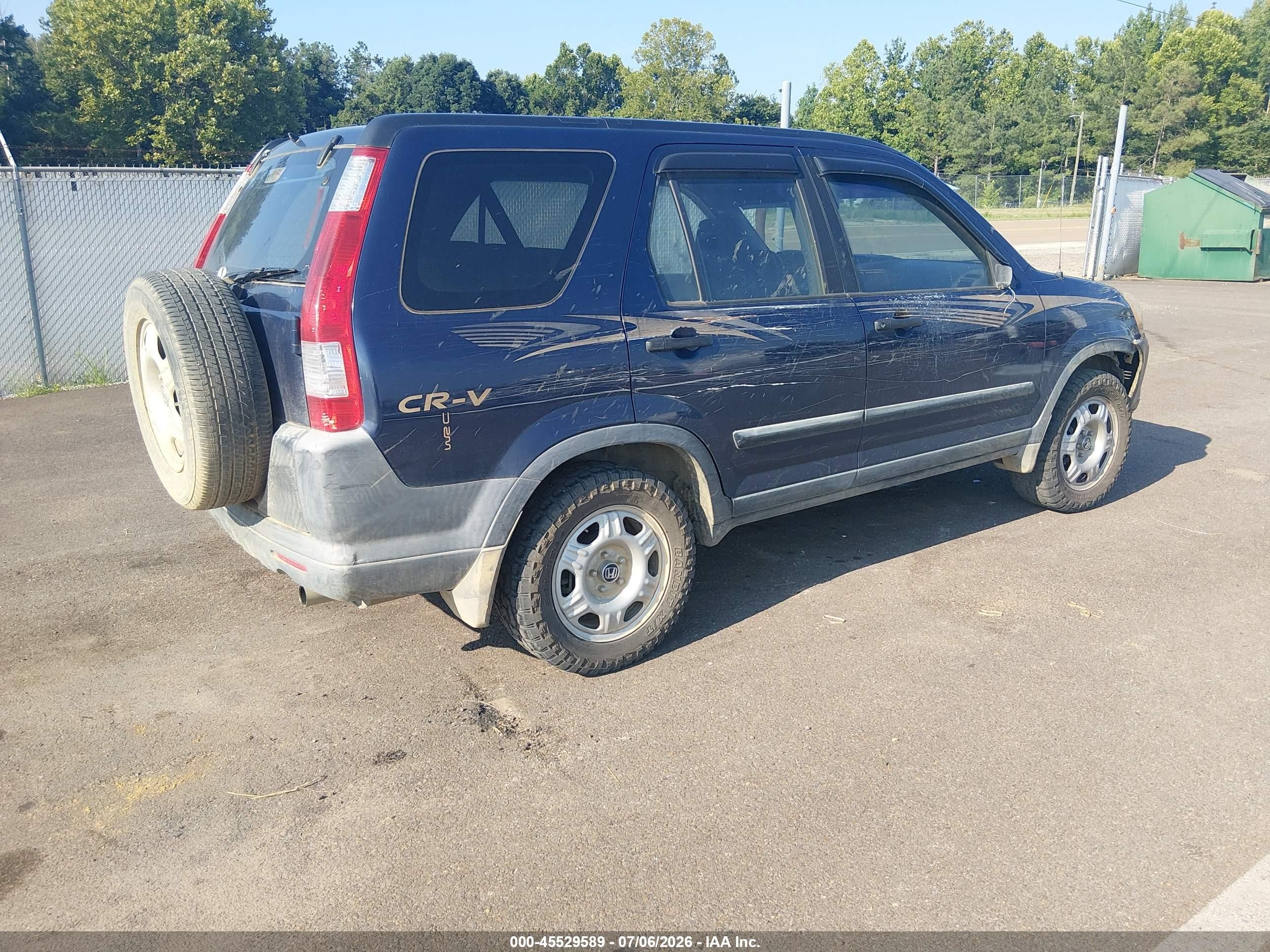 2005 Honda Cr-v Lx Черный vin: JHLRD68545C017617