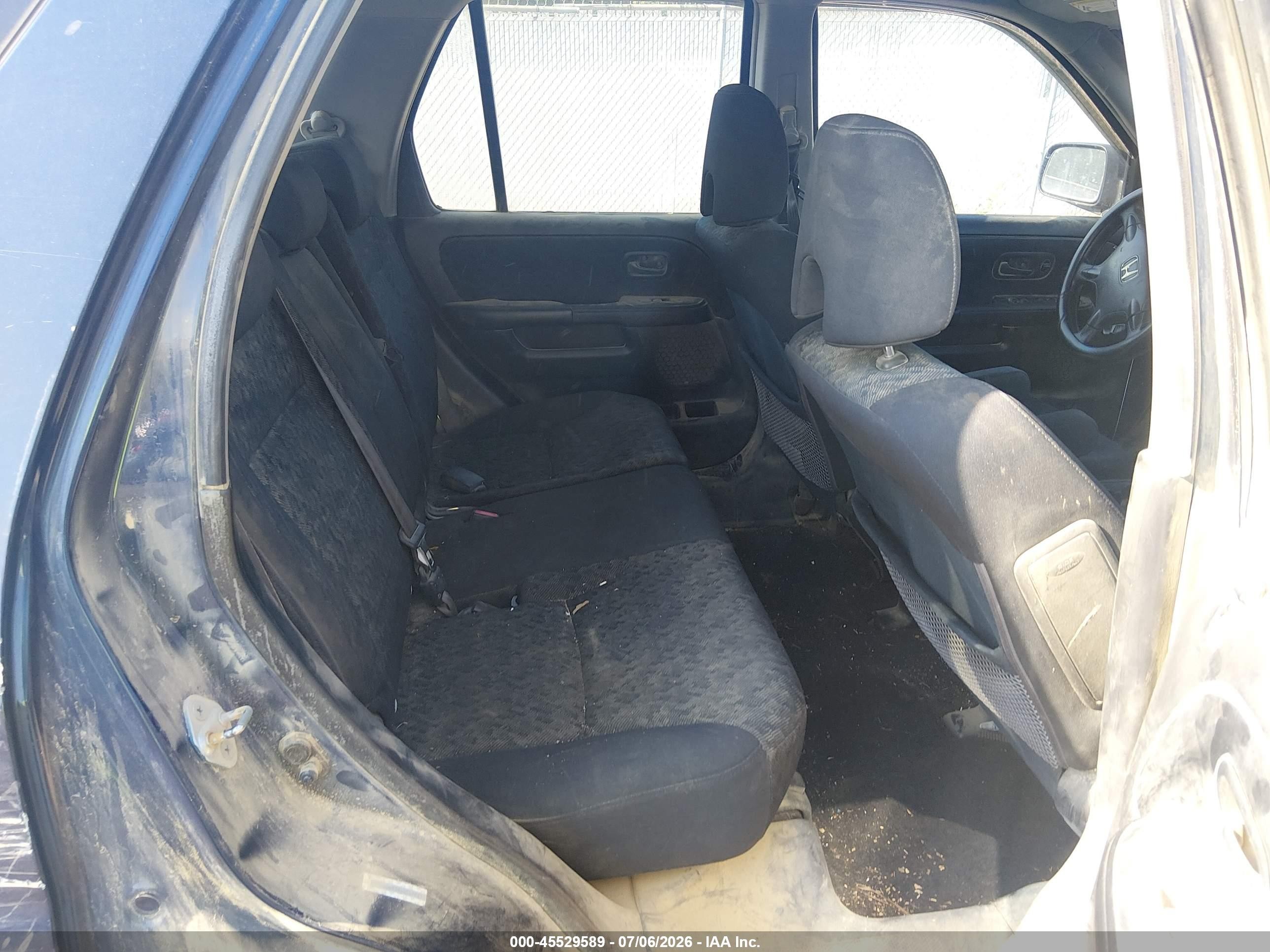 2005 Honda Cr-v Lx Черный vin: JHLRD68545C017617