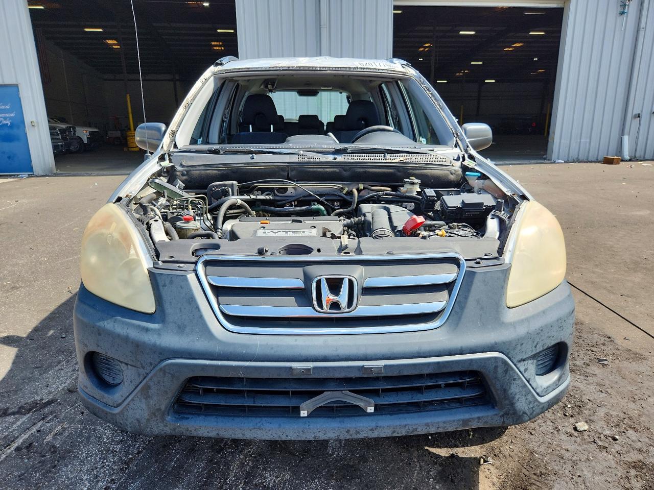 2006 Honda Cr-v Lx Silver vin: JHLRD68546C003220