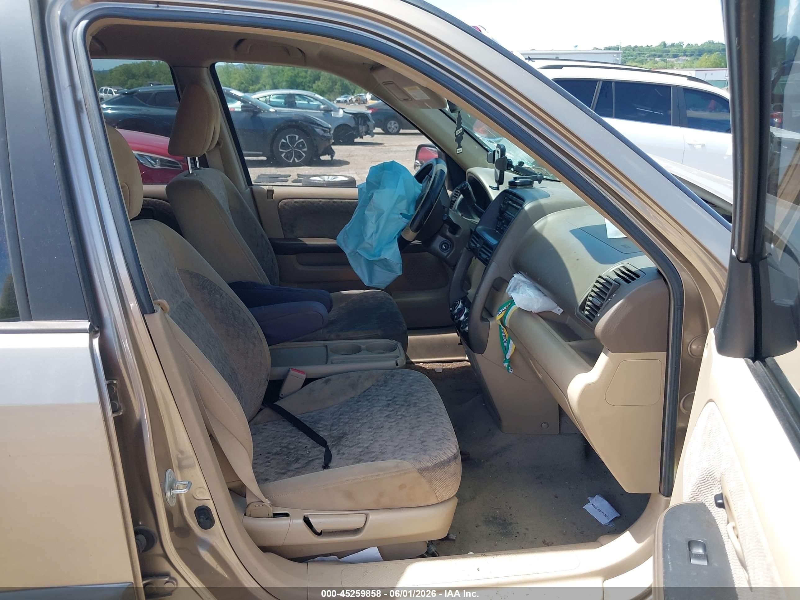 2006 Honda Cr-v Lx Золотой vin: JHLRD68546C020177